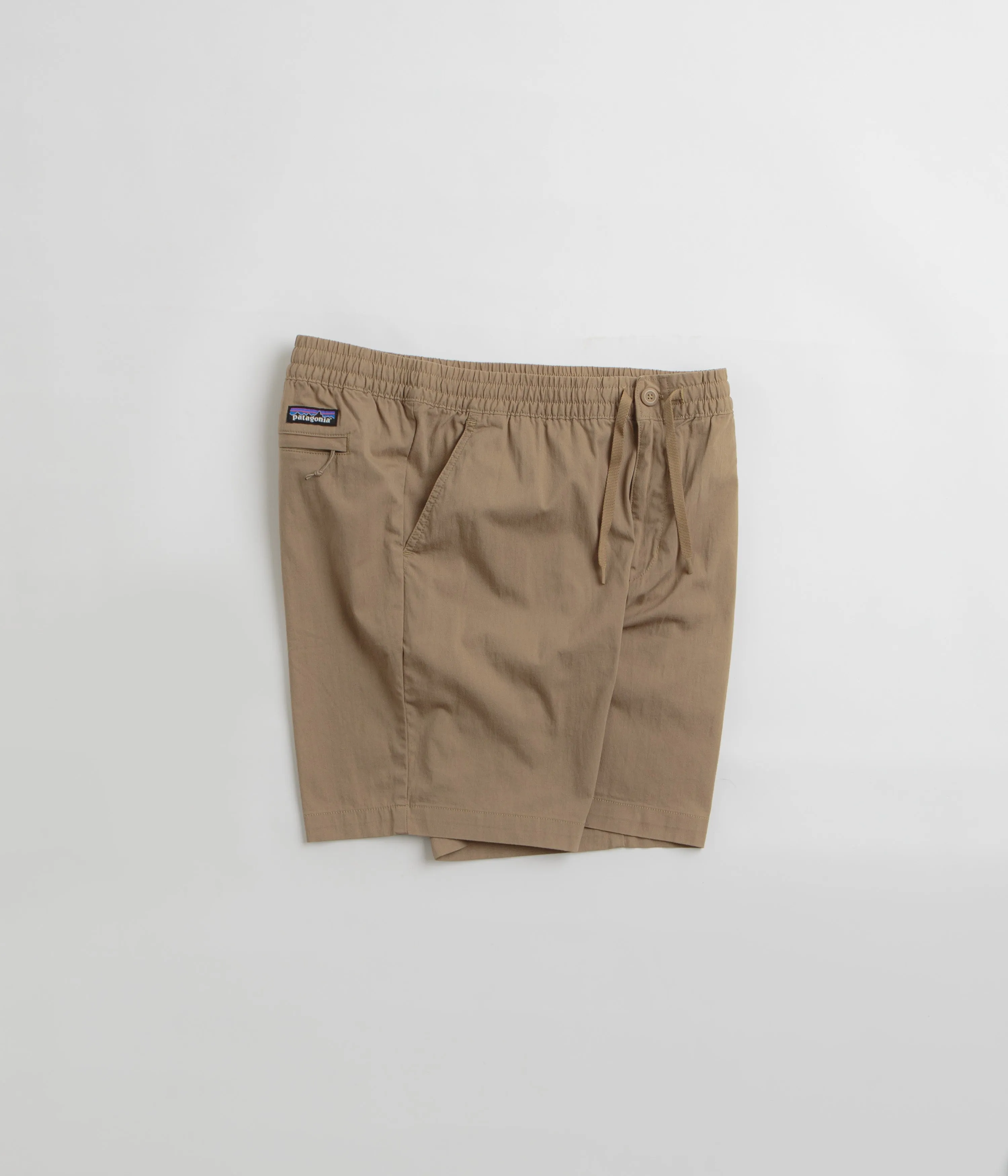 Mesh Fabric Anti Pilling Surface Patagonia Nomader Volley Shorts - Slab Khaki