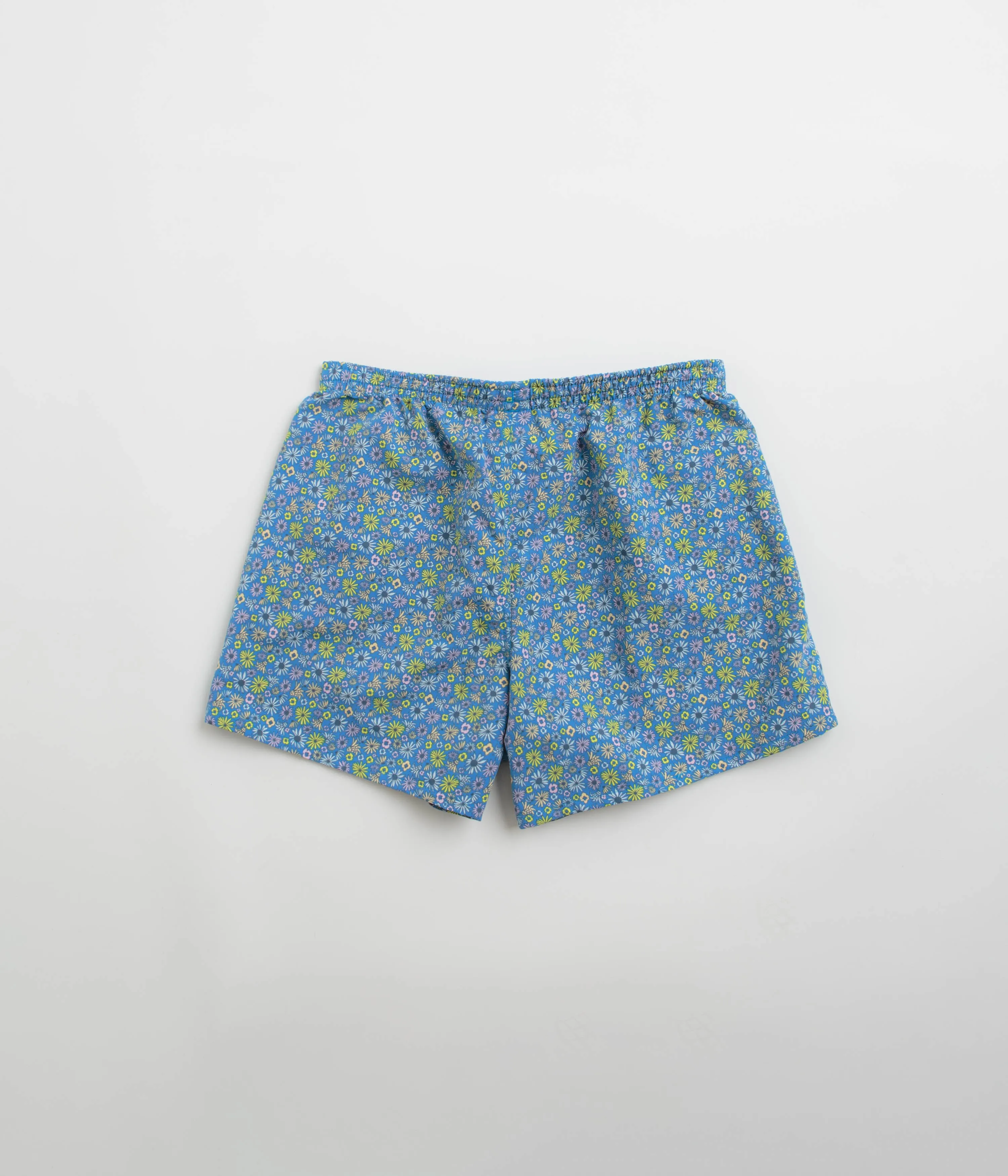 All Season Simple Comfort Patagonia Womens Baggies 5" Shorts - Floral Fun: Vessel Blue
