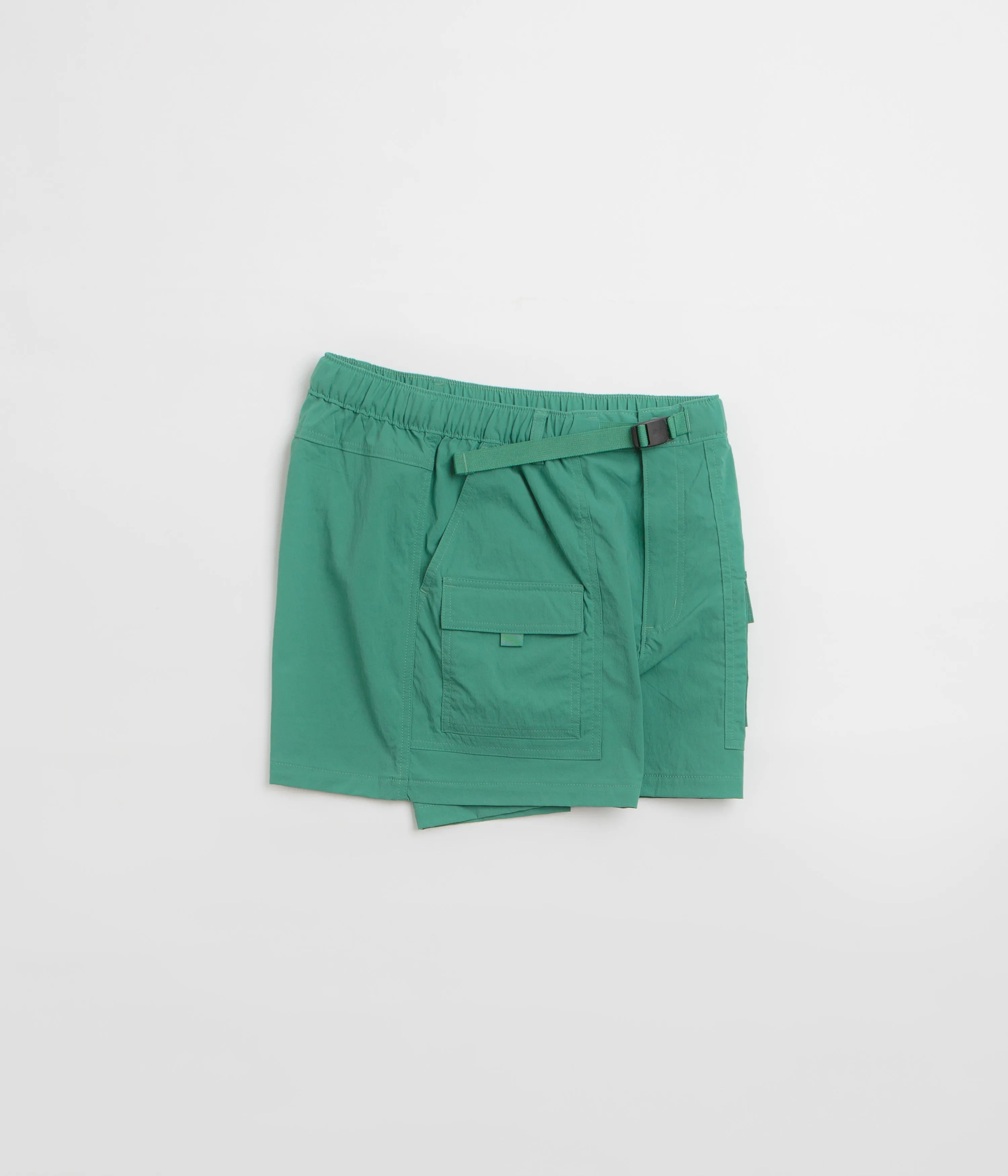 Organic Cotton Soft Inner Lining Patagonia Womens Outdoor Everyday Shorts - Heartleaf Green