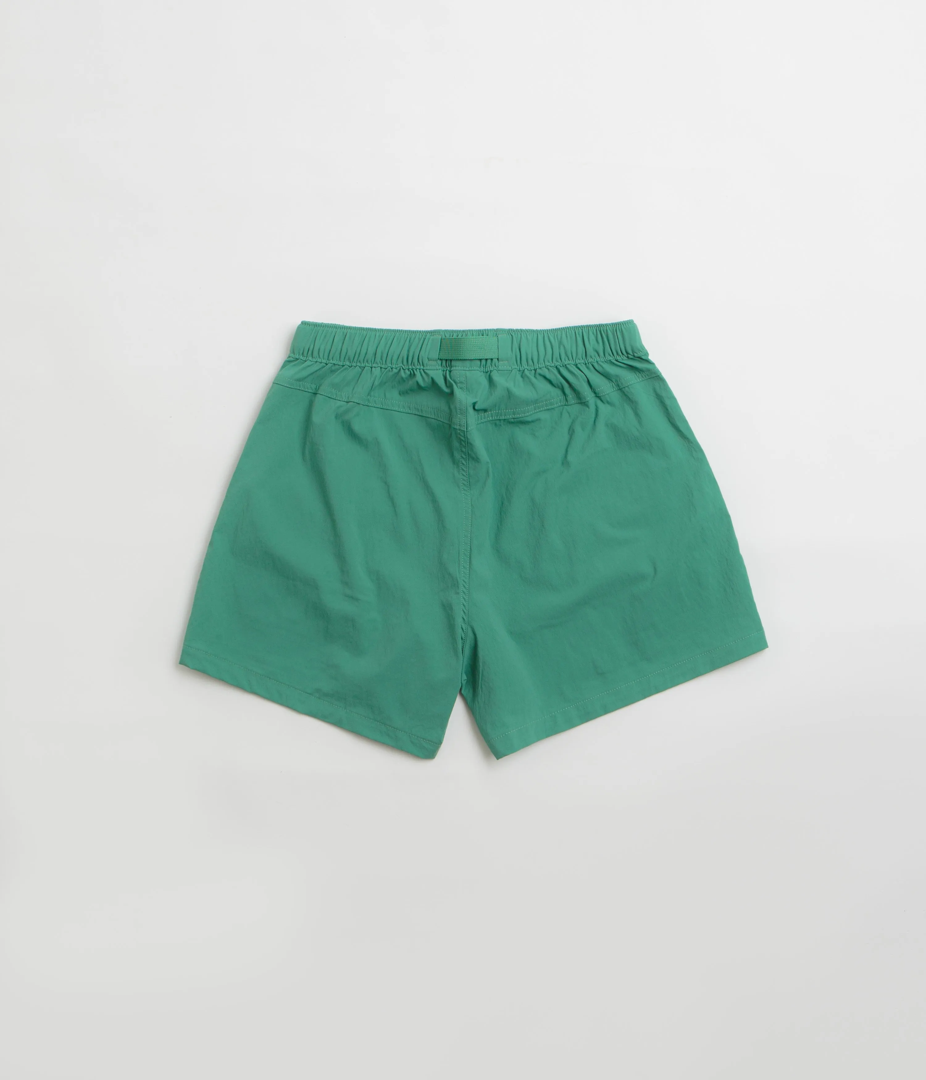 High Durability Weave nylon blend Patagonia Womens Outdoor Everyday Shorts - Heartleaf Green