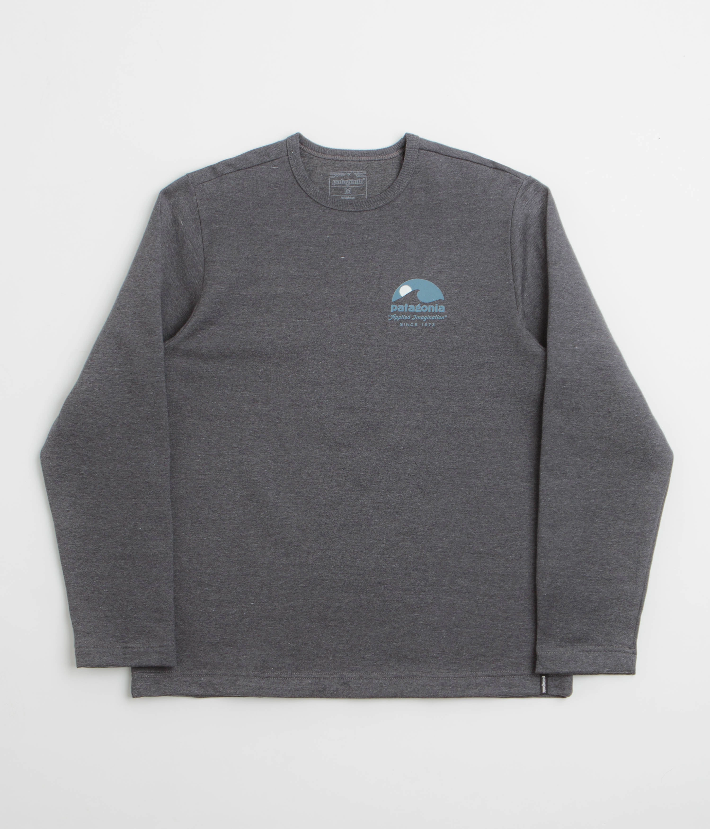 Patagonia Applied Imagination Wildrise Crewneck Sweatshirt - Ink Black product handmade quality product group cohesion