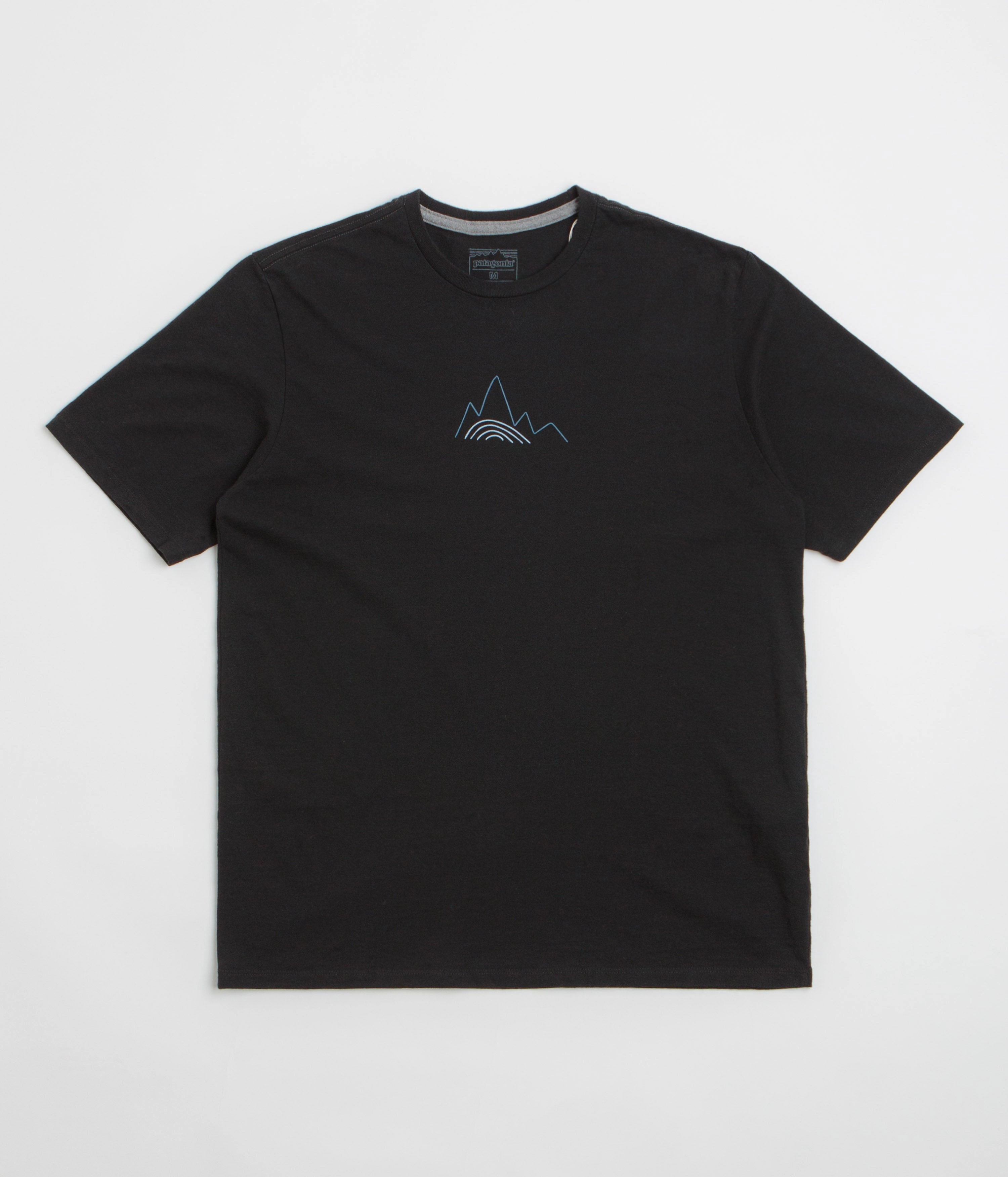 Patagonia Berm Logo Responsibili-Tee T-Shirt - Black Modern Style Trend Top Rated