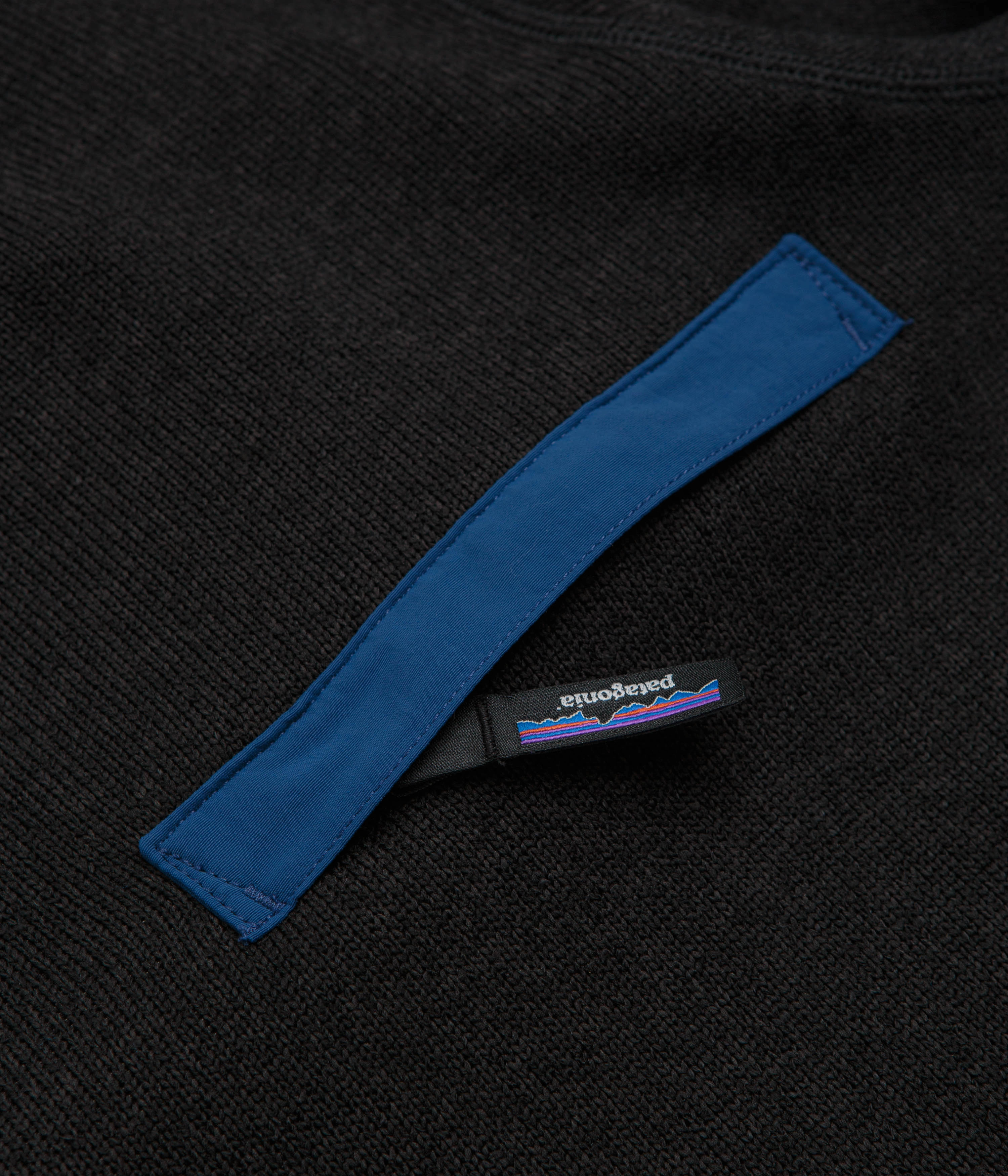 Mountain Walk Cool Evening Patagonia Better Sweater Crewneck Fleece - Black