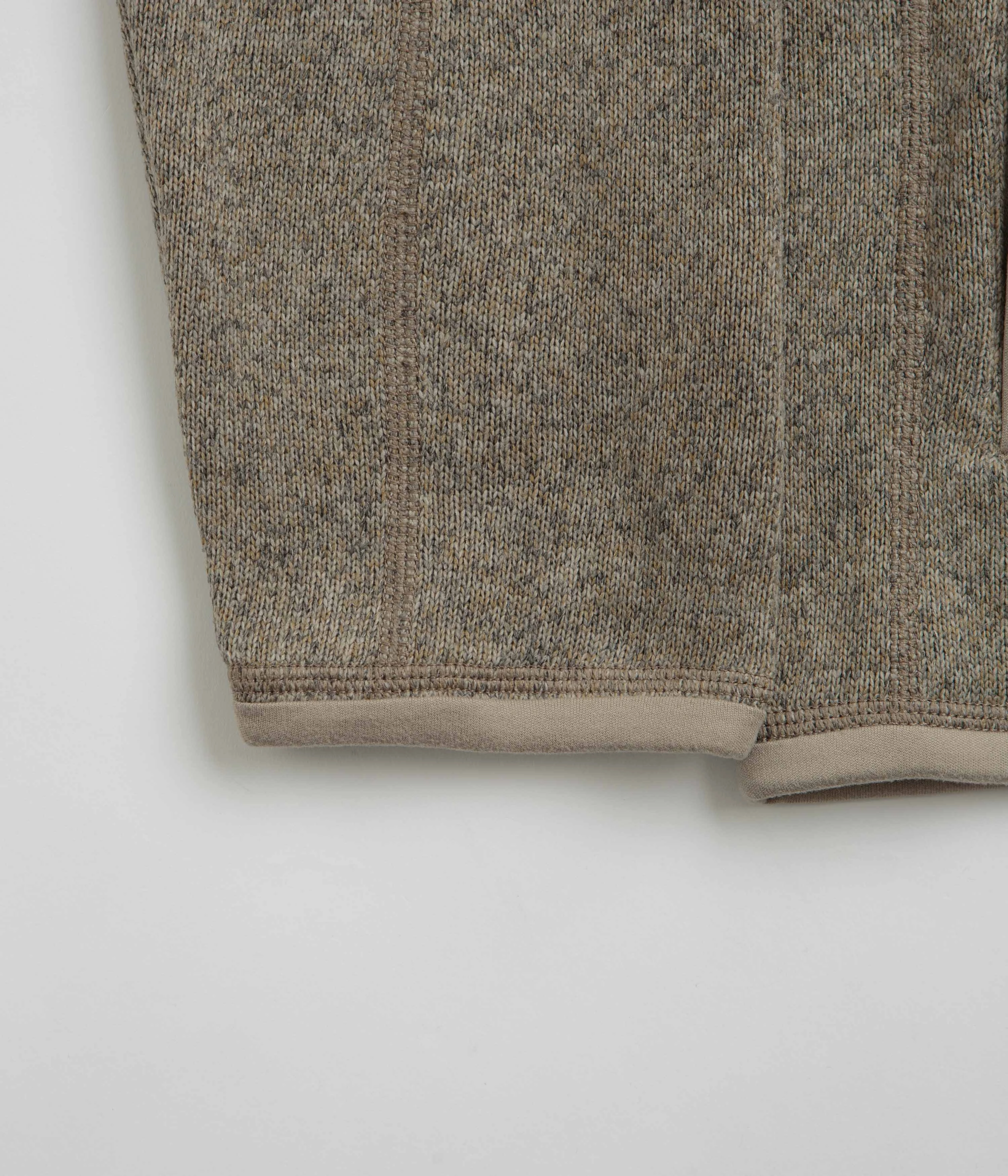 Layer Up Interlock Knit Patagonia Better Sweater Jacket - Seabird Grey