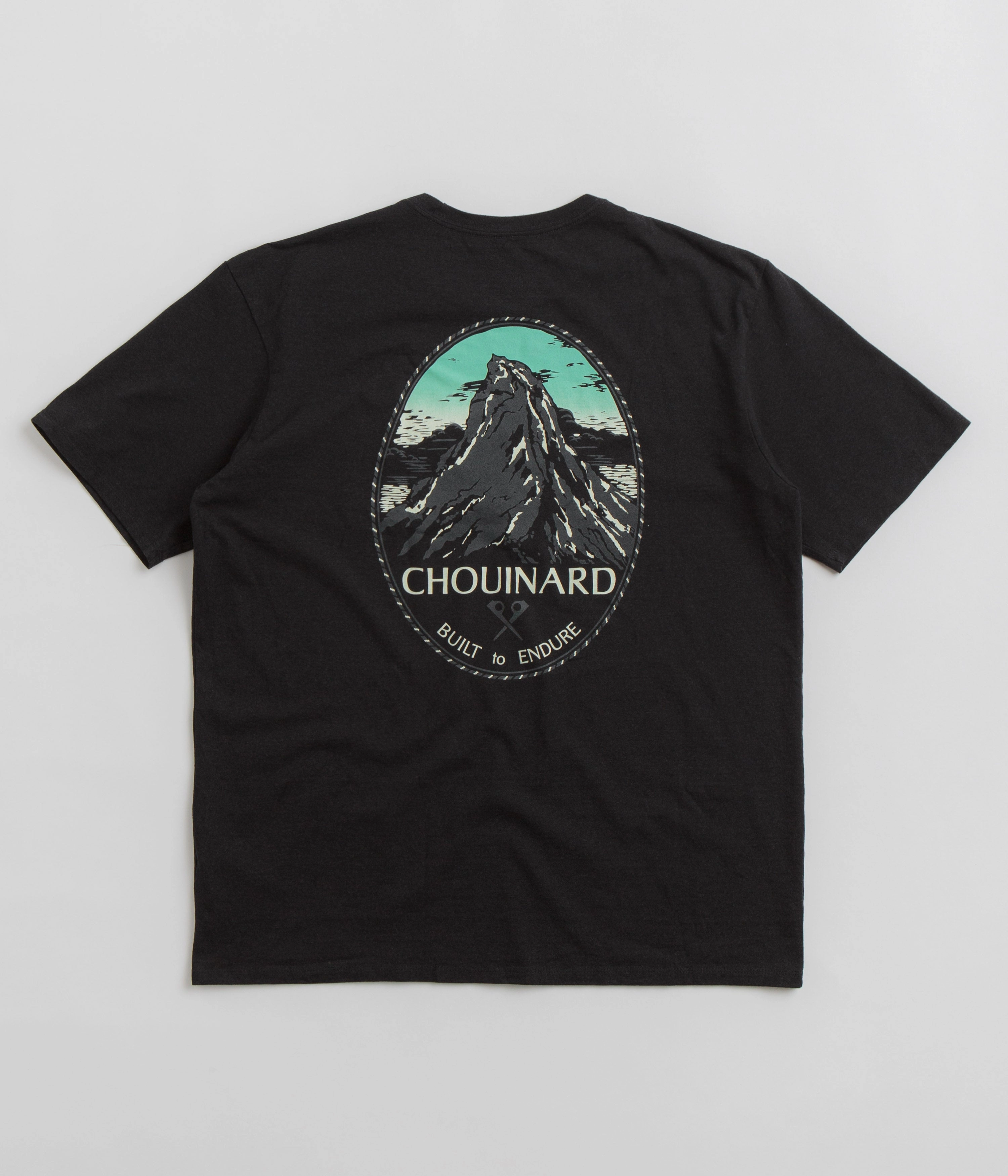 Patagonia Chouinard Crest Pocket Responsibili-Tee T-Shirt - Ink Black Biodegradable Textile
