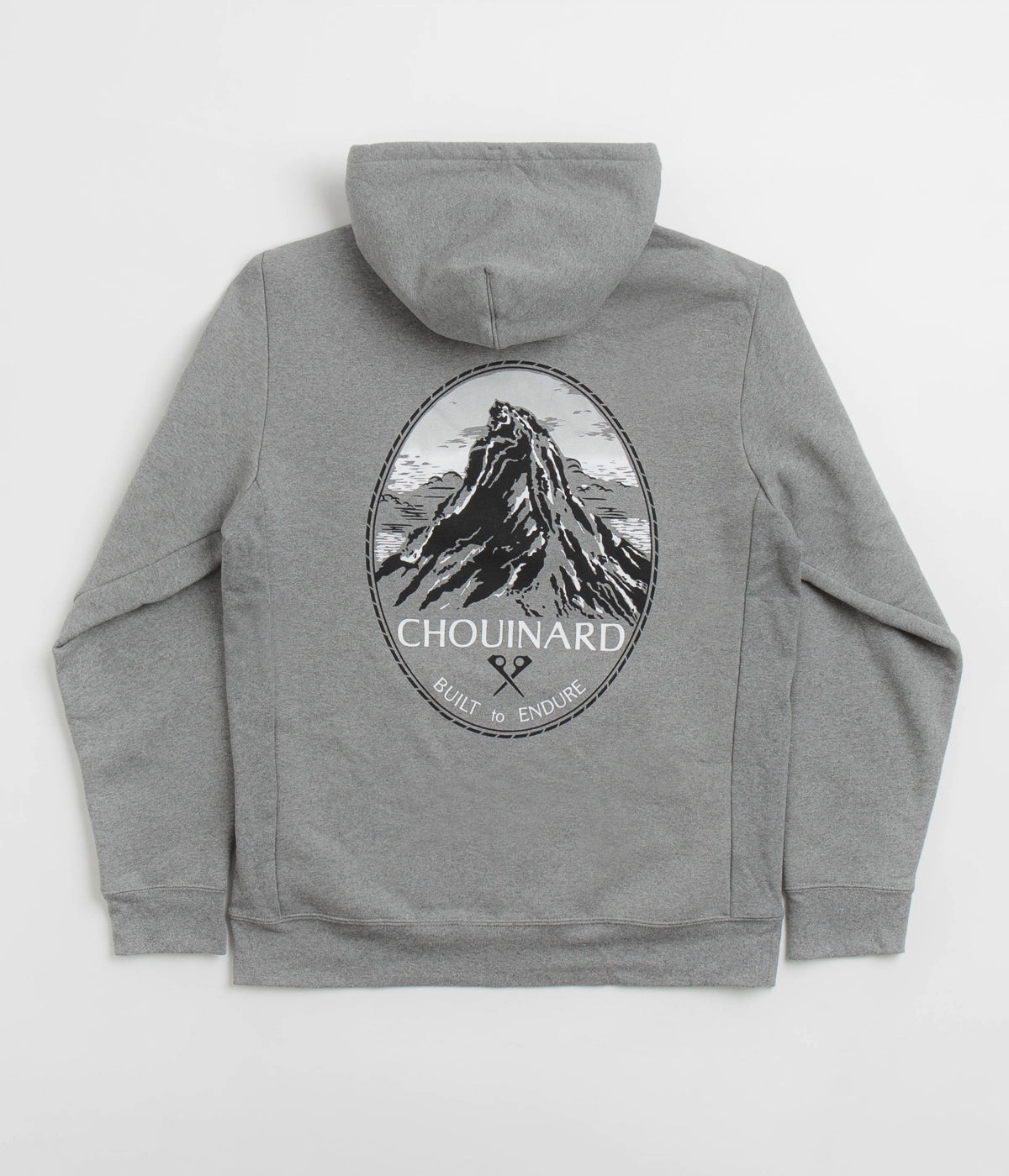Minimalist Design Snake like Patagonia Chouinard Crest Uprisal Hoodie - Gravel Heather