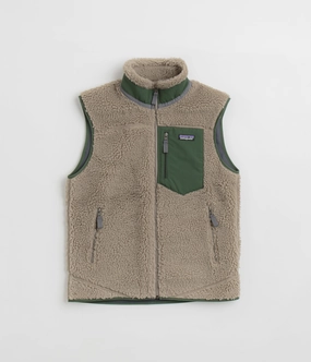 Casual Daywear Thermal Base Patagonia Classic Retro-X Vest - Seabird Grey