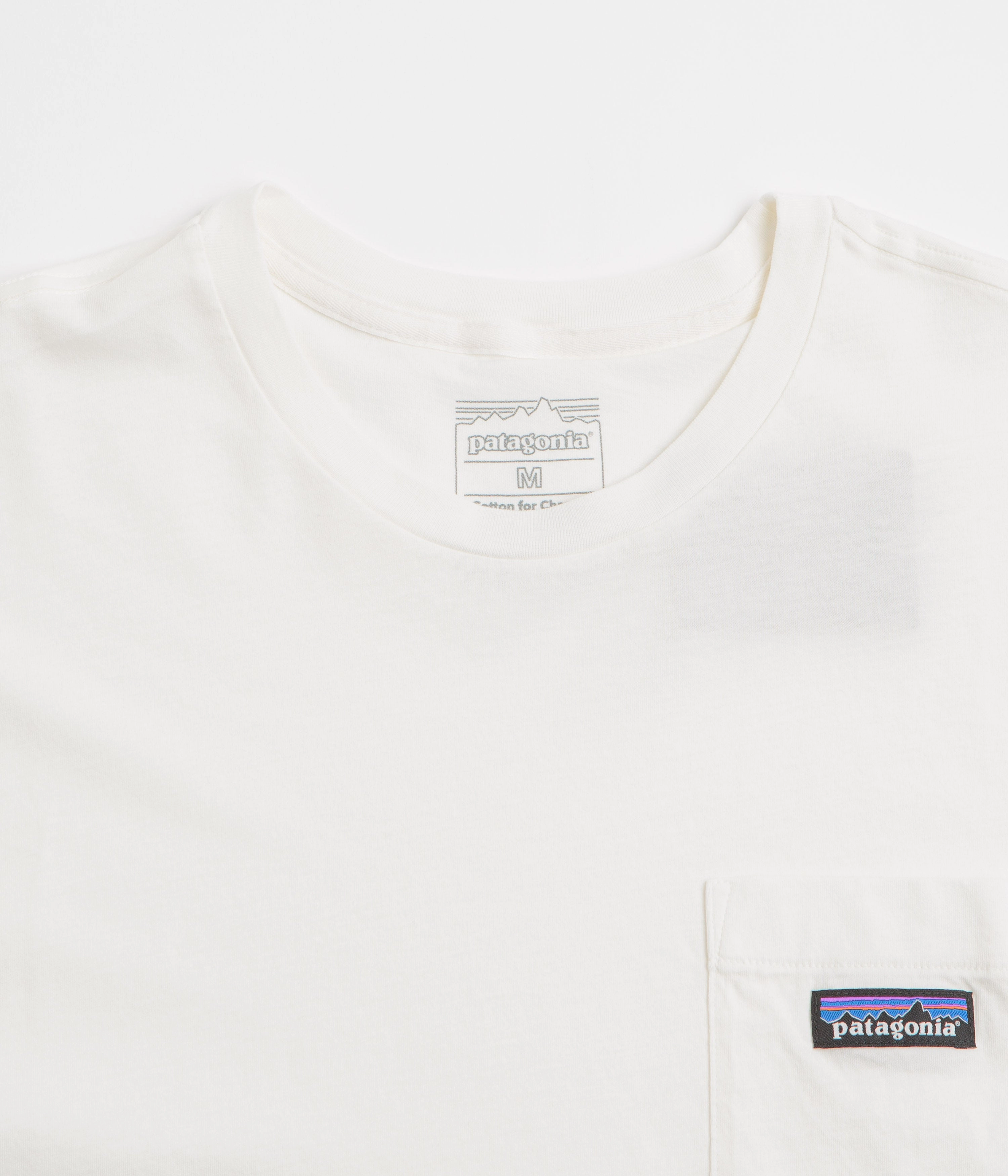 Weekend Smart Look Patagonia Daily Pocket T-Shirt - Birch White