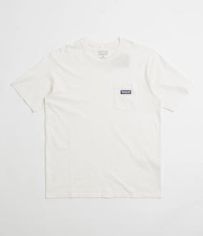 Patagonia Daily Pocket T-Shirt - Birch White Modern Layer Everyday Look