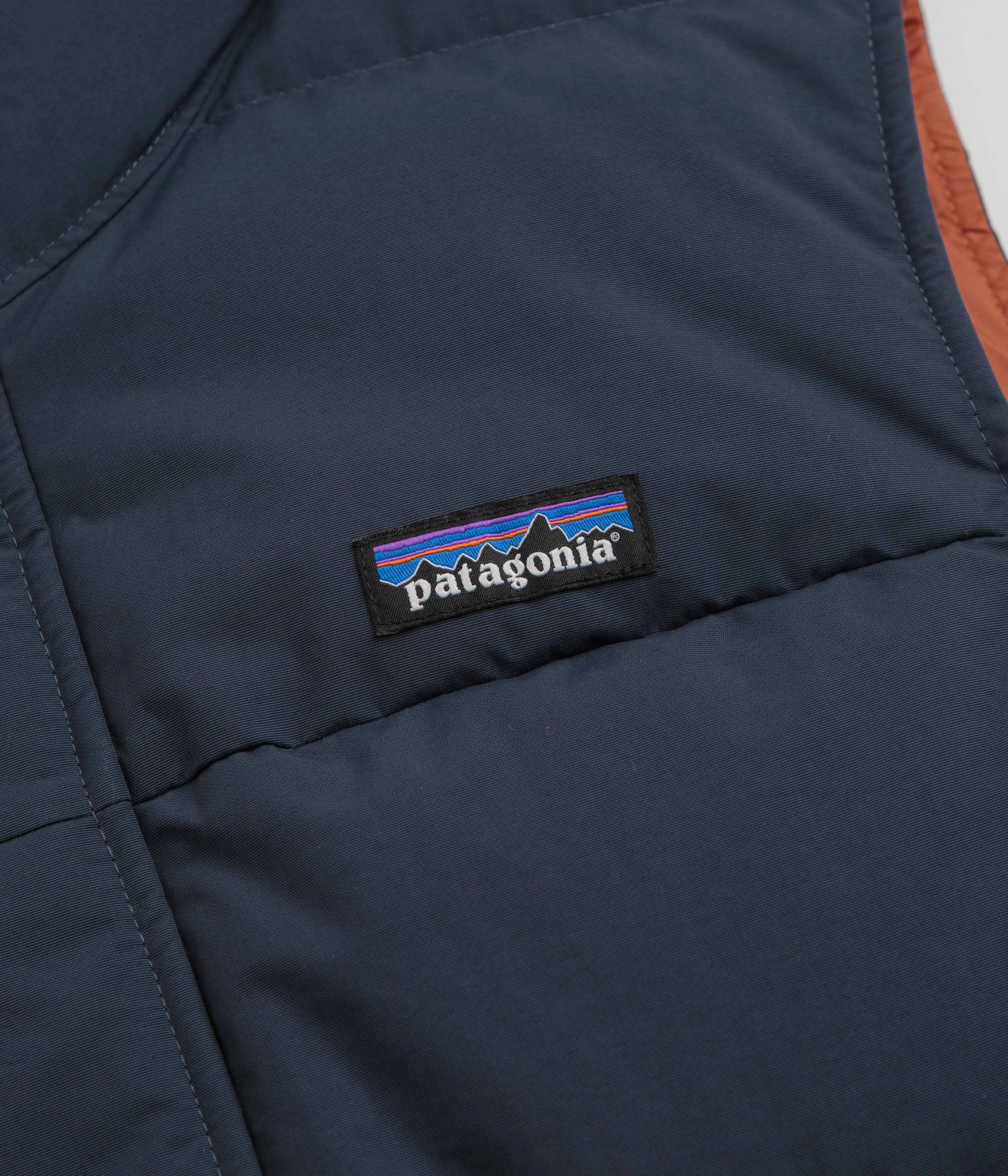 PaddedShoulders Light Shell Patagonia Downdrift Vest - Smolder Blue