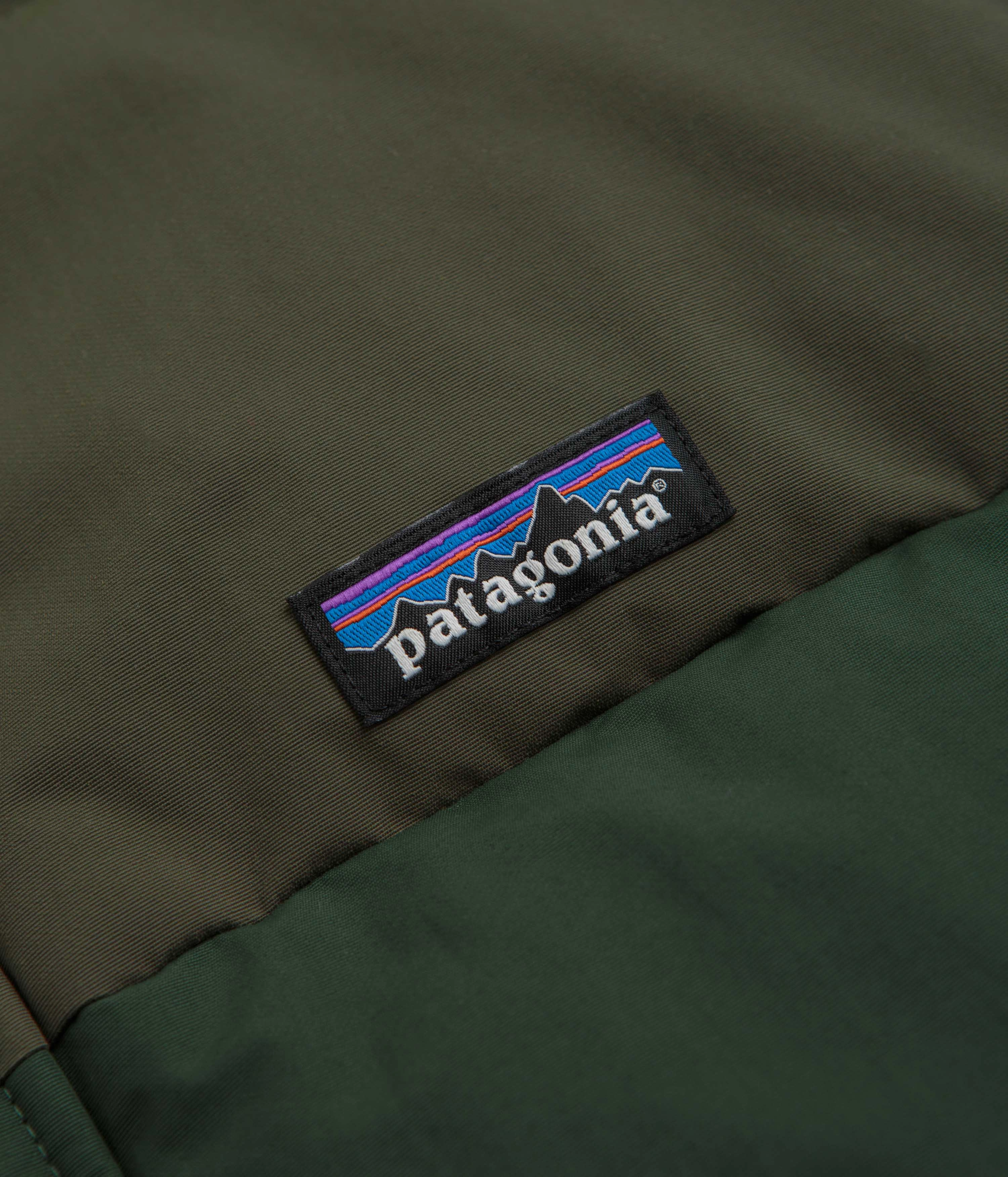 Patagonia Downdrift Vest - Torrey Pine Green Heat Resistant Layer beachgoer