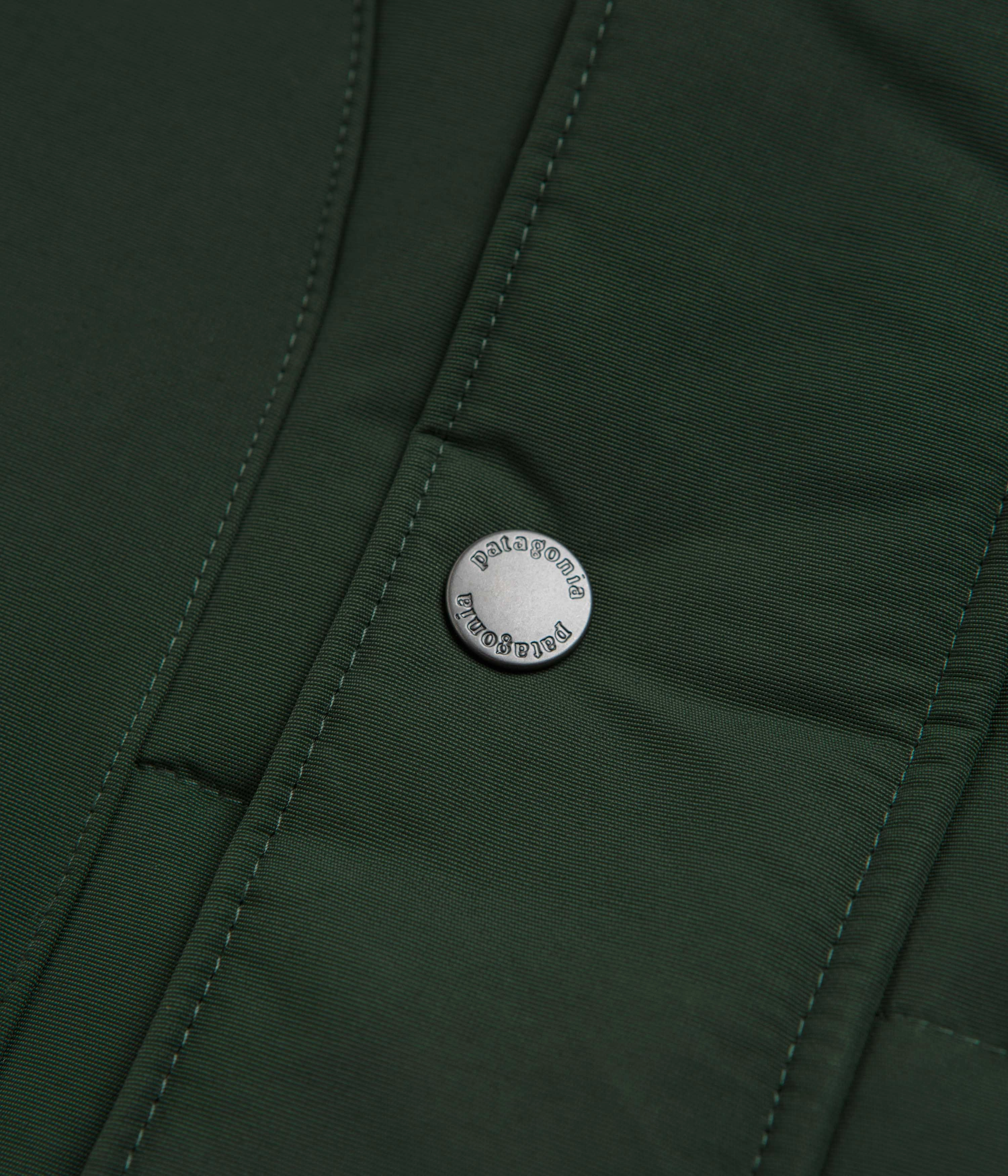 Softshell Technology Patagonia Downdrift Vest - Torrey Pine Green