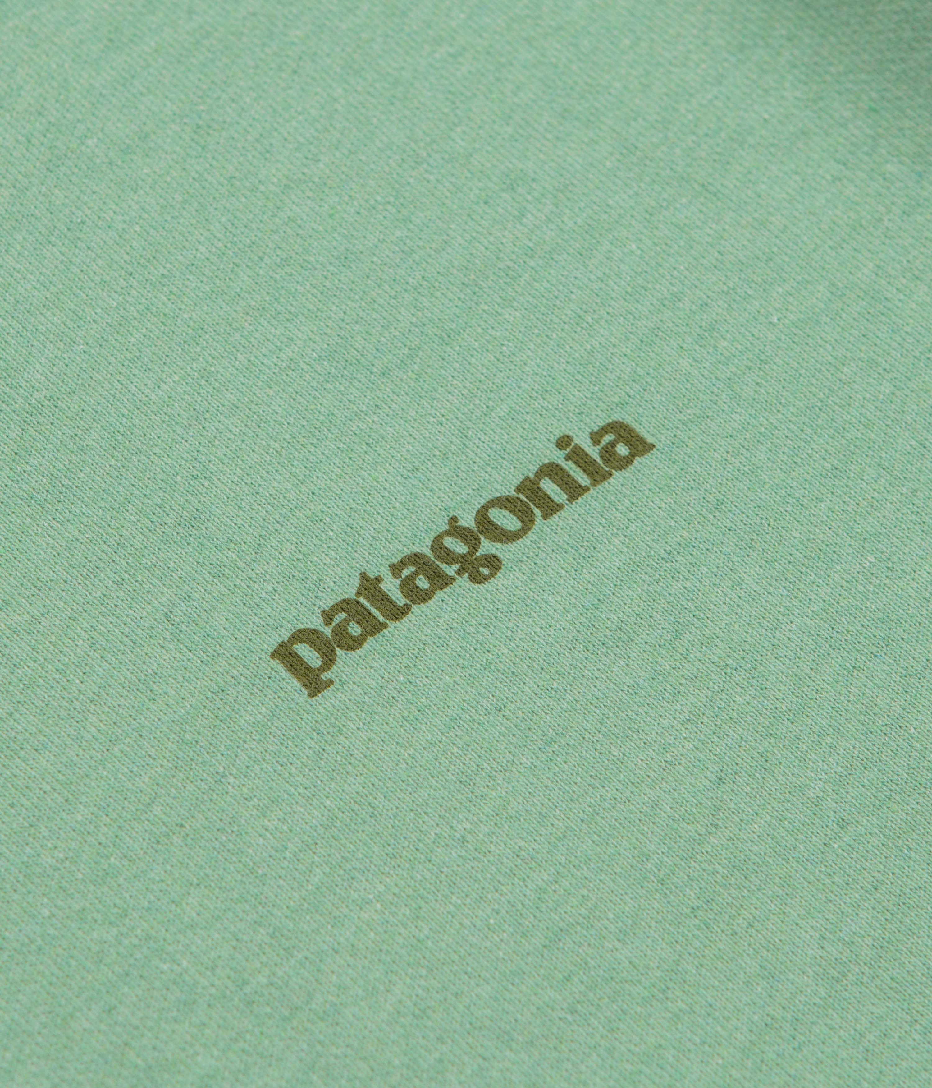 Patagonia Fitz Roy Icon Uprisal Crewneck Sweatshirt - Ellwood Green product bag functionality