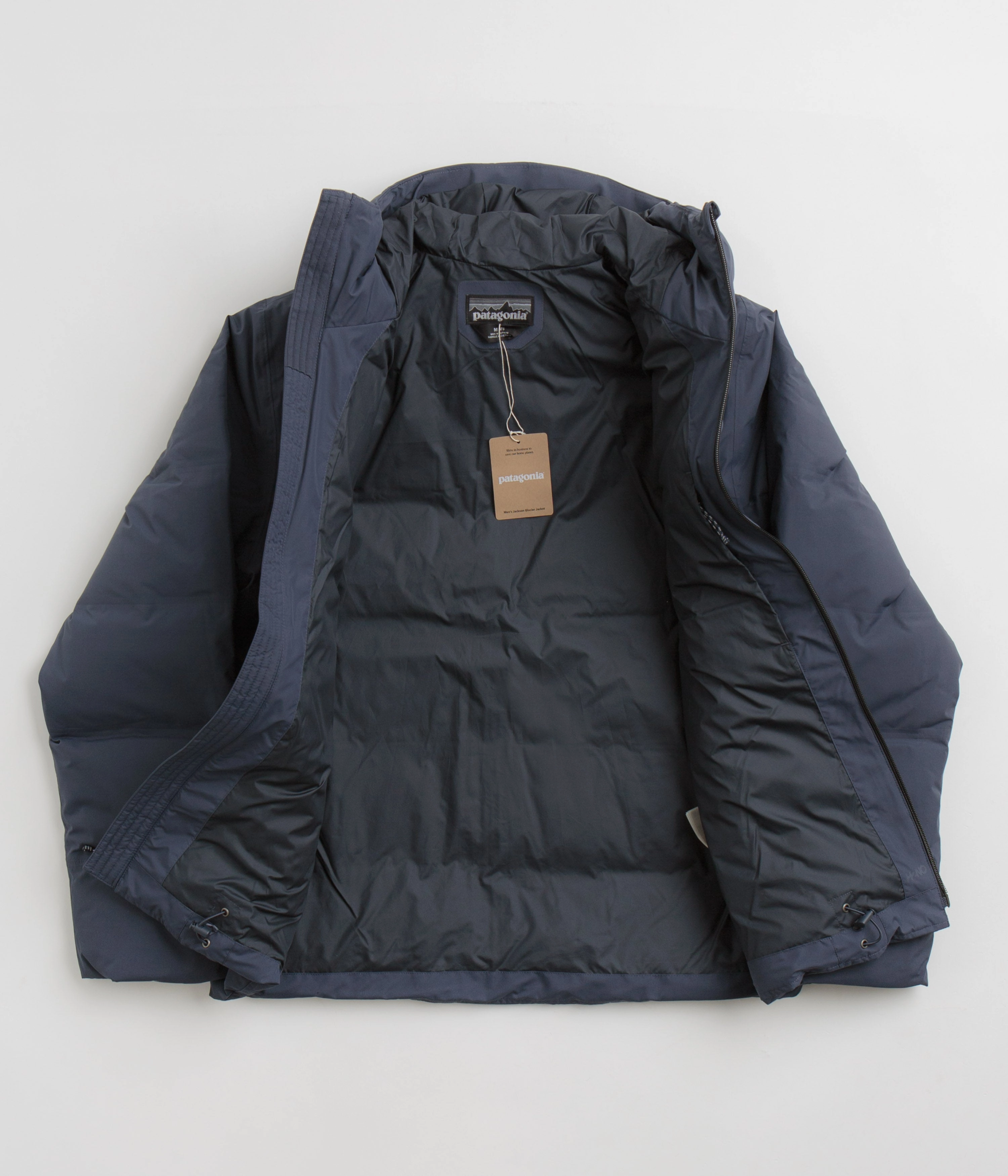 Patagonia Jackson Glacier Down Jacket - Smolder Blue Stage
