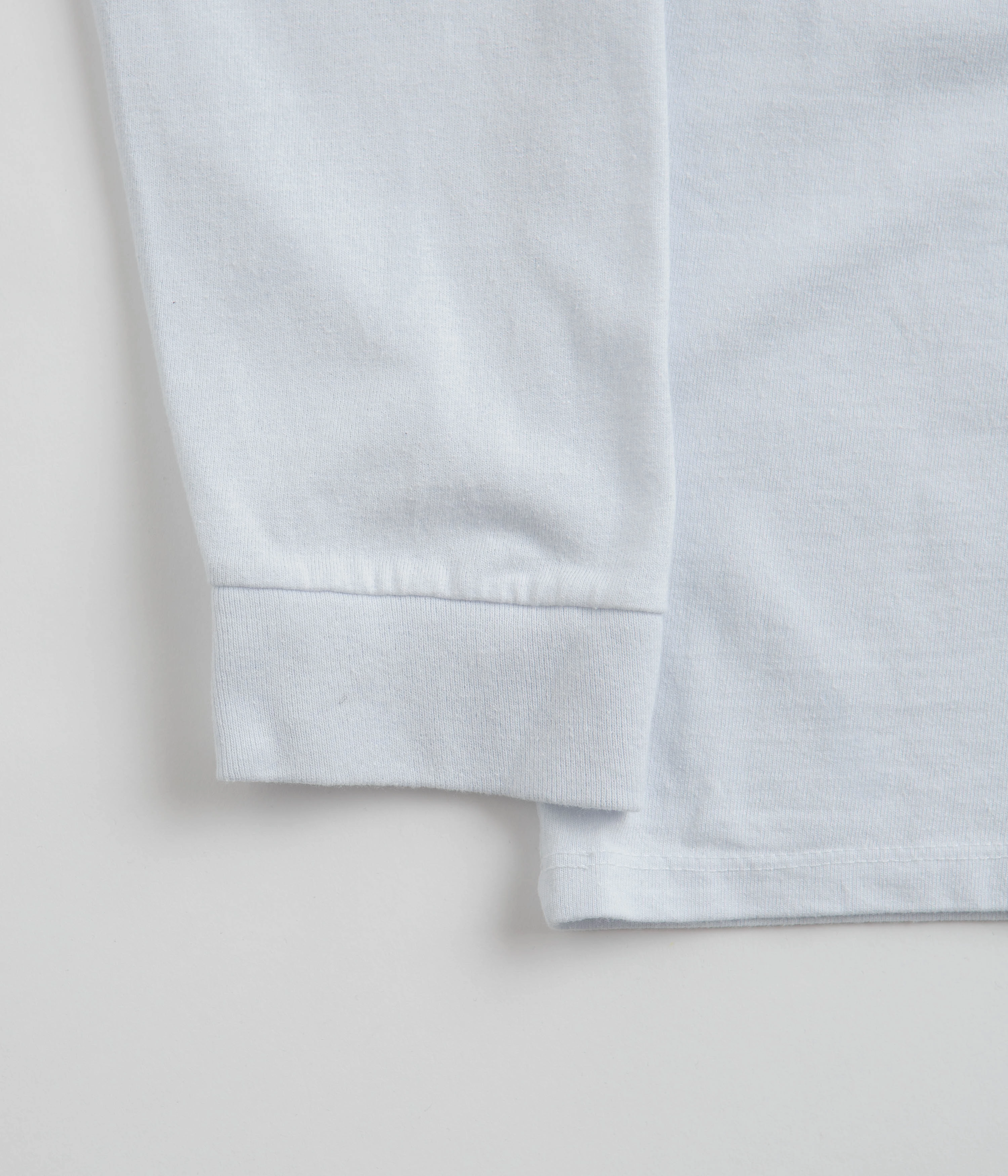 Anti Pilling Treatment Patagonia P-6 Logo Responsibili-Tee Long Sleeve T-Shirt - White