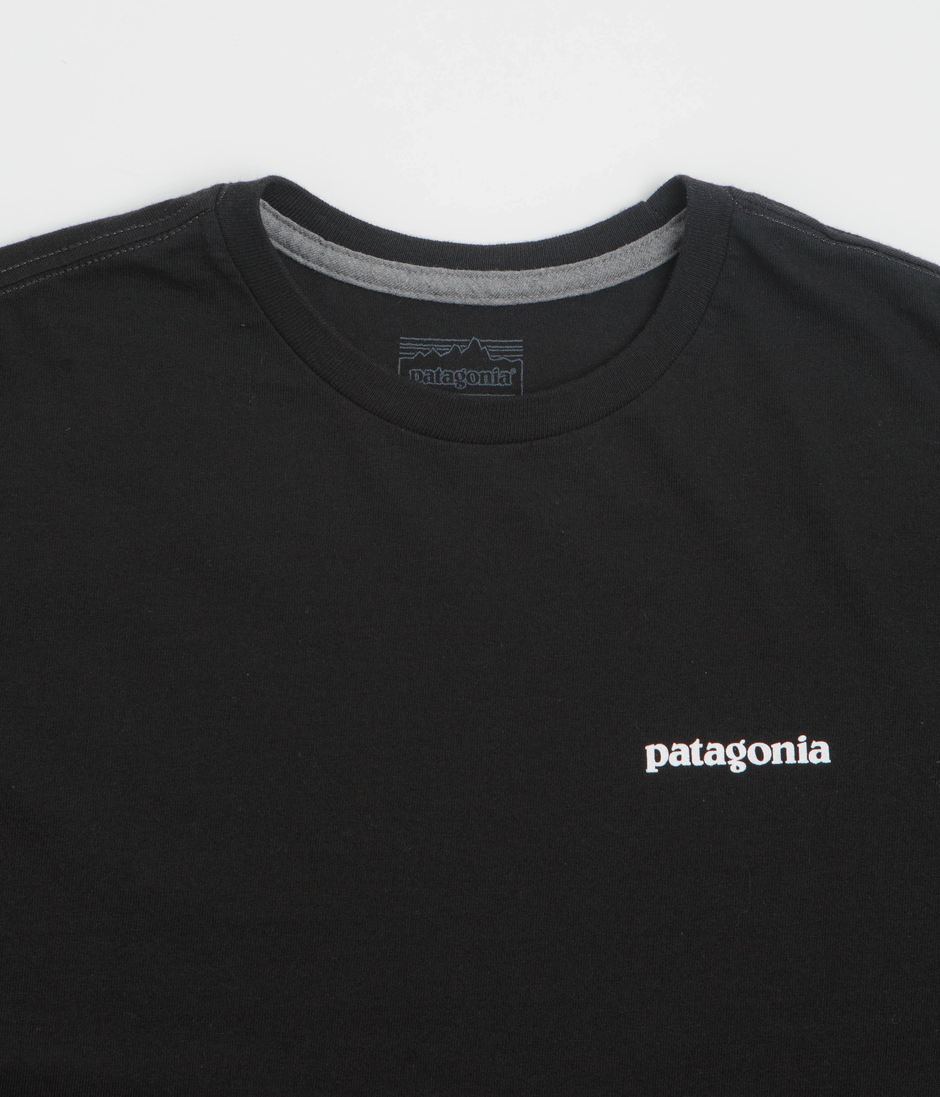 Adult Wear Patagonia P-6 Logo Responsibili-Tee T-Shirt - Black