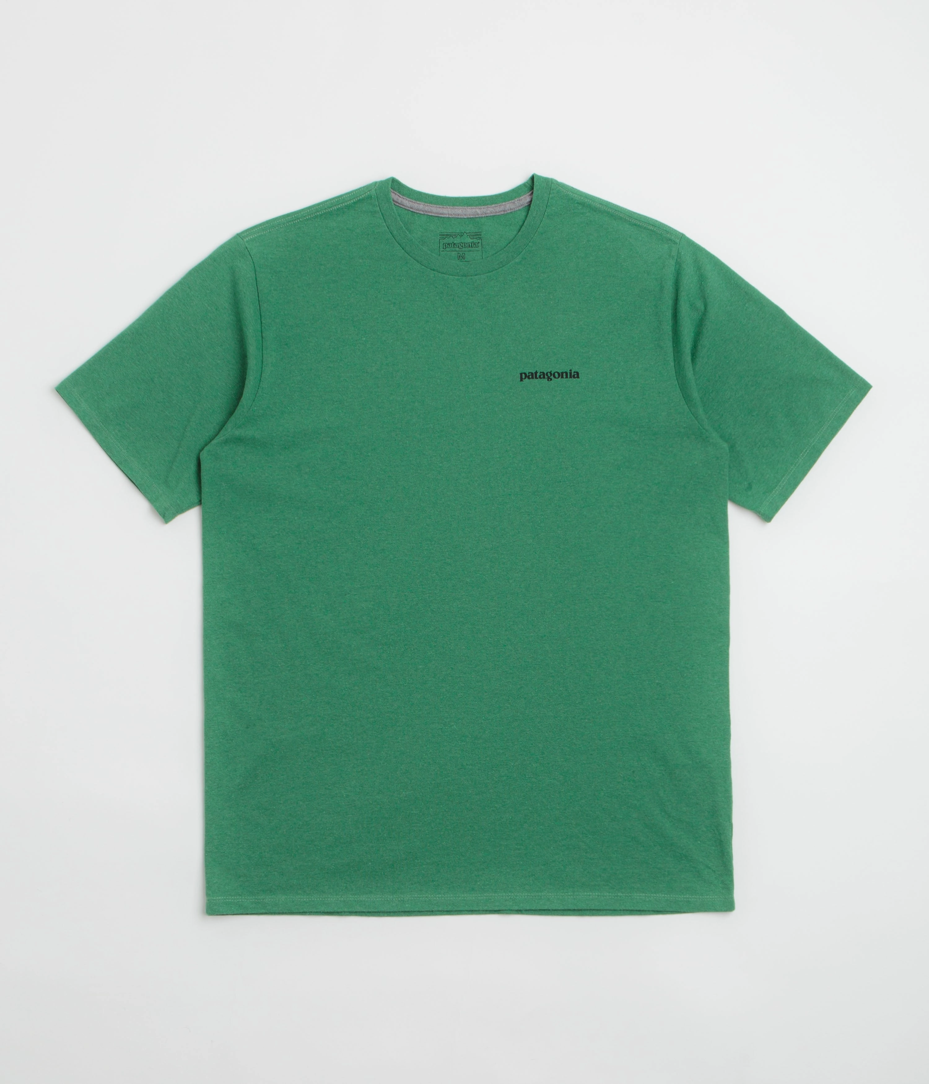 Comfortable Stretch Vintage authenticity Patagonia P-6 Logo Responsibili-Tee T-Shirt - P-6 Outline: Heartleaf Green