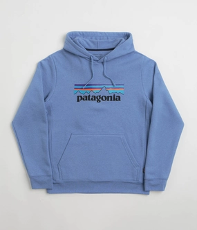 Patagonia P-6 Logo Uprisal Hoodie - Abundant Blue Whale like men's style