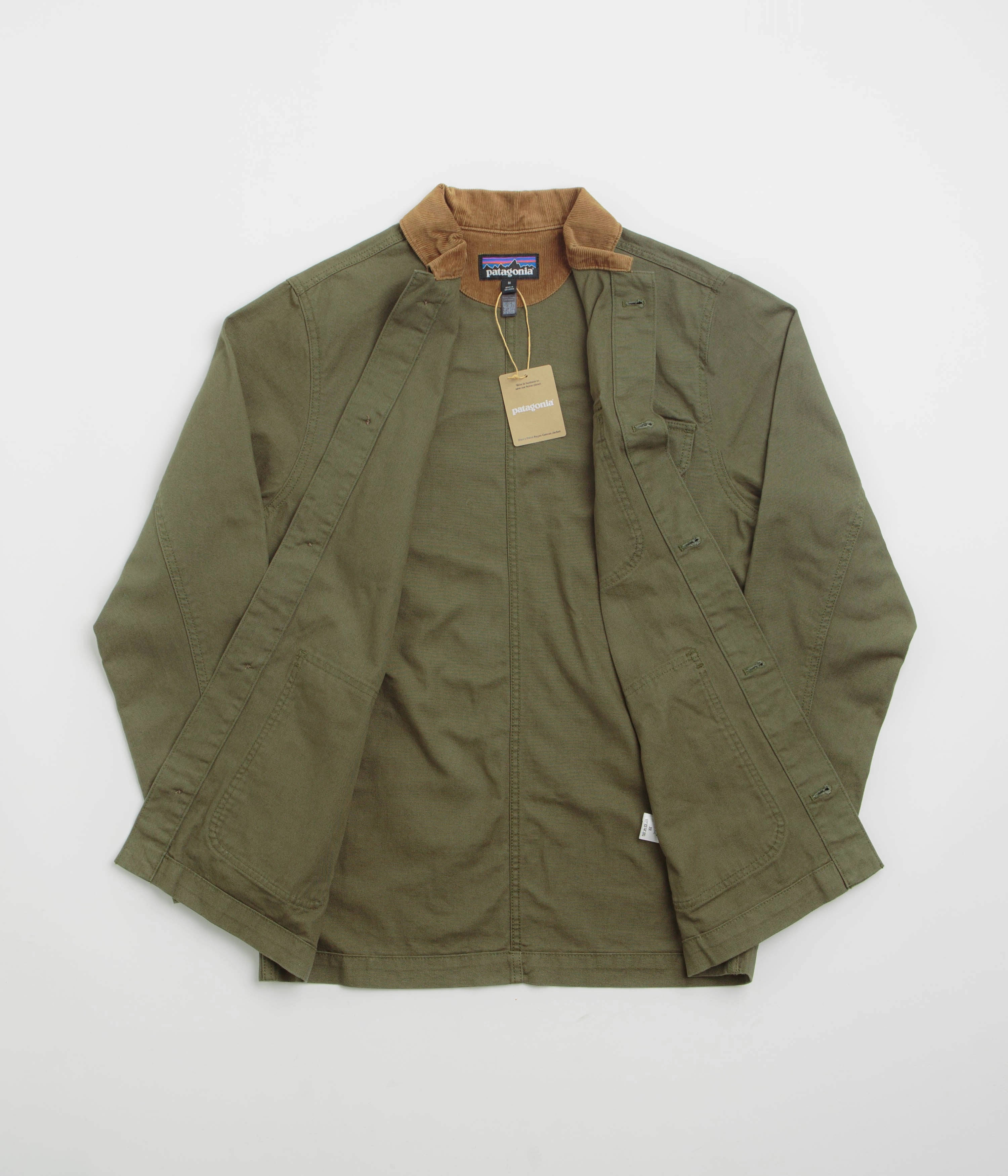 Adore Patagonia Point Reyes Canvas Jacket - Basin Green