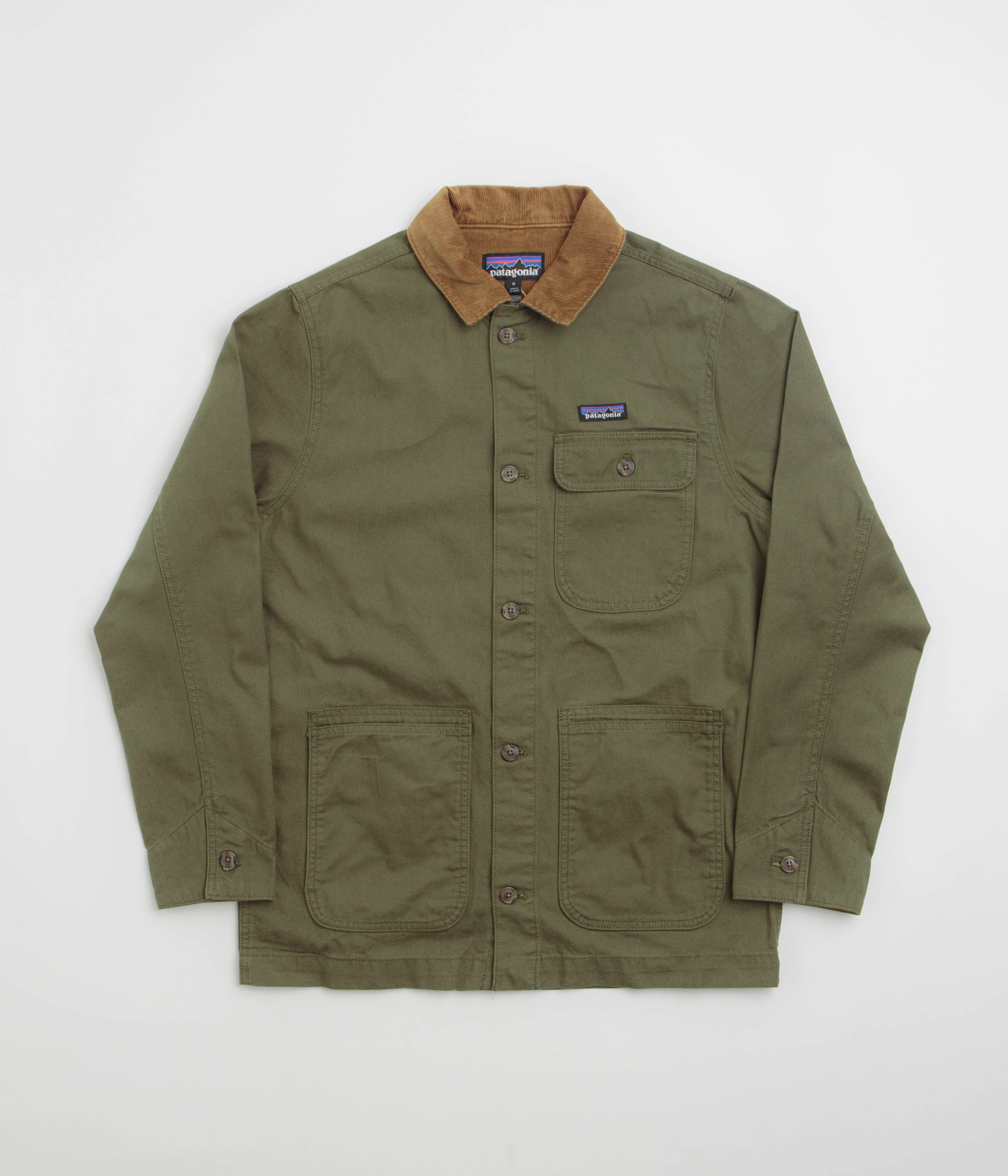 Patagonia Point Reyes Canvas Jacket - Basin Green Budget - friendly Bicycle