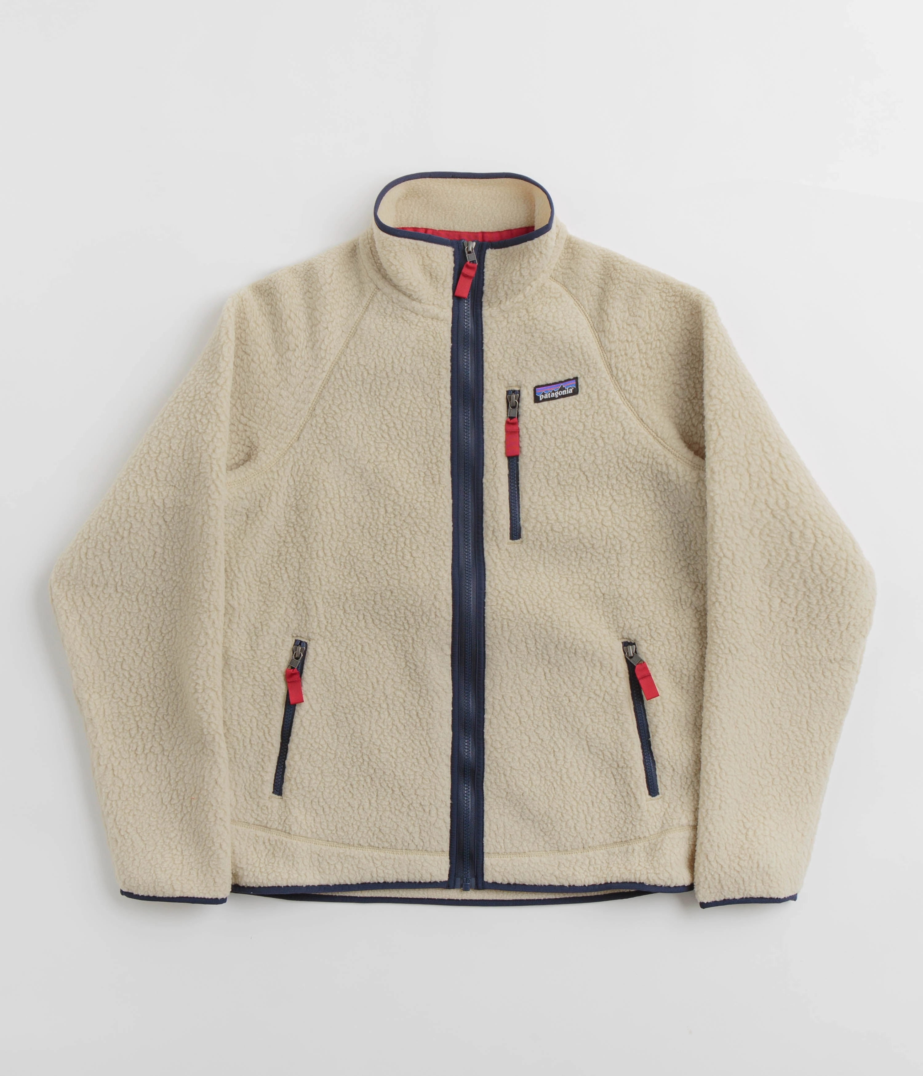Patagonia Retro Pile Fleece Jacket - El Cap Khaki Sporty Comfort