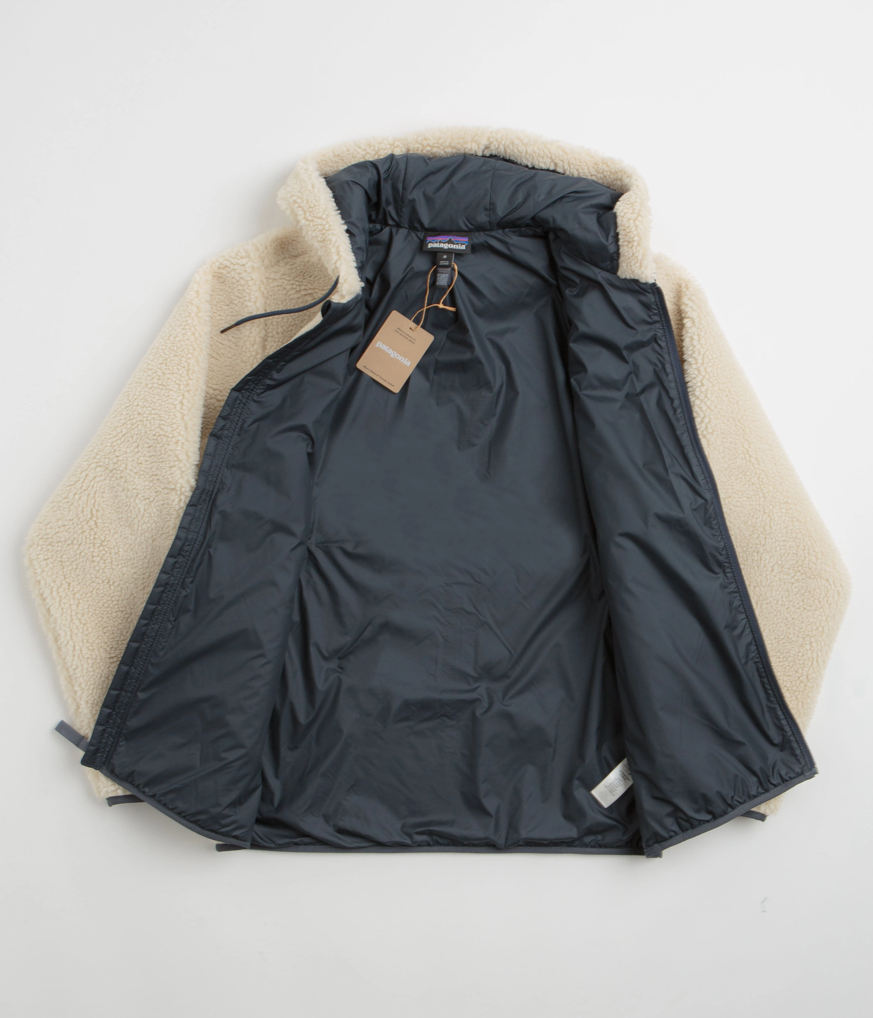 Comfort Stretch Patagonia Retro-X Hoody Jacket - Dark Natural