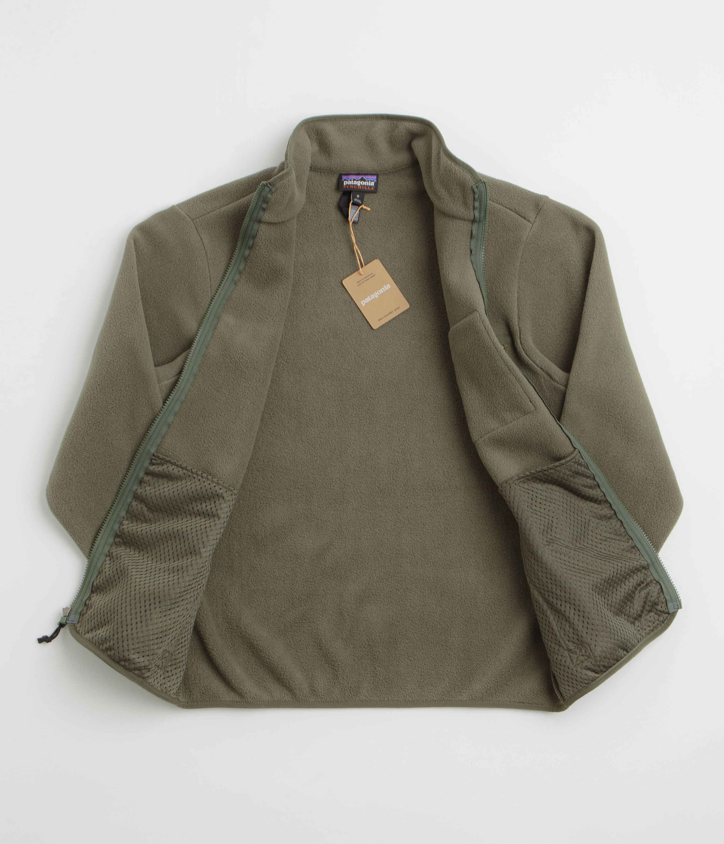 graduation moonlight Patagonia Synchilla Jacket - Basin Green