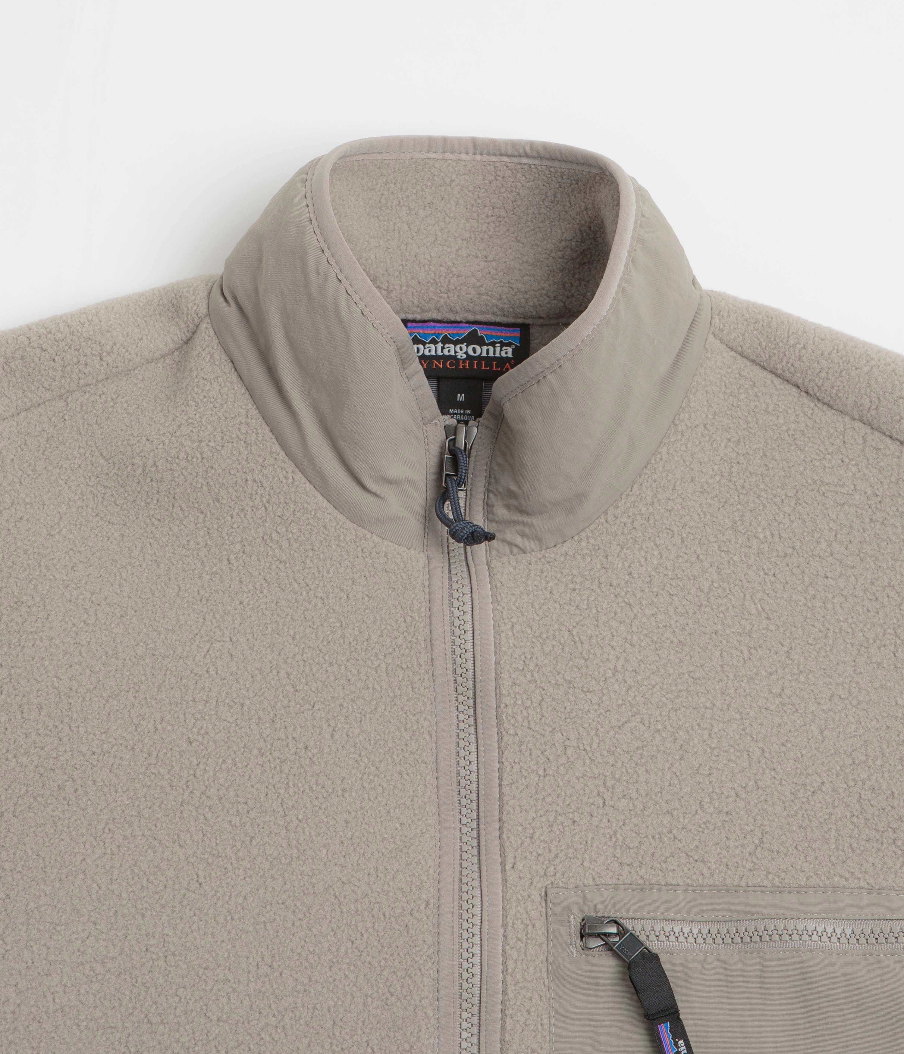 Patagonia Synchilla Jacket - Seabird Grey Non Restrictive Mobility
