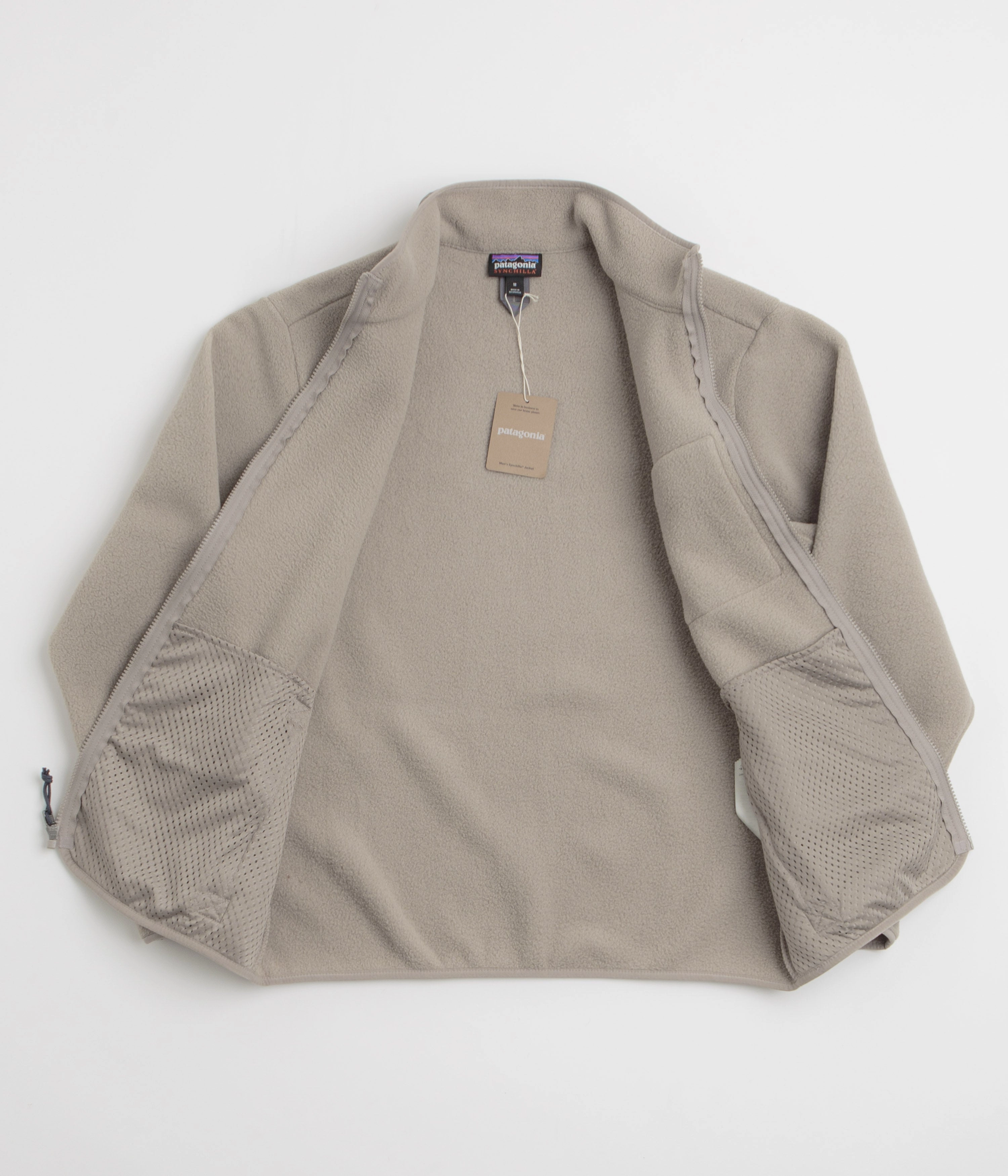 University Portray Patagonia Synchilla Jacket - Seabird Grey