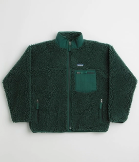 Patagonia Womens Classic Retro-X Jacket - Cascade Green All terrain Dry Hike