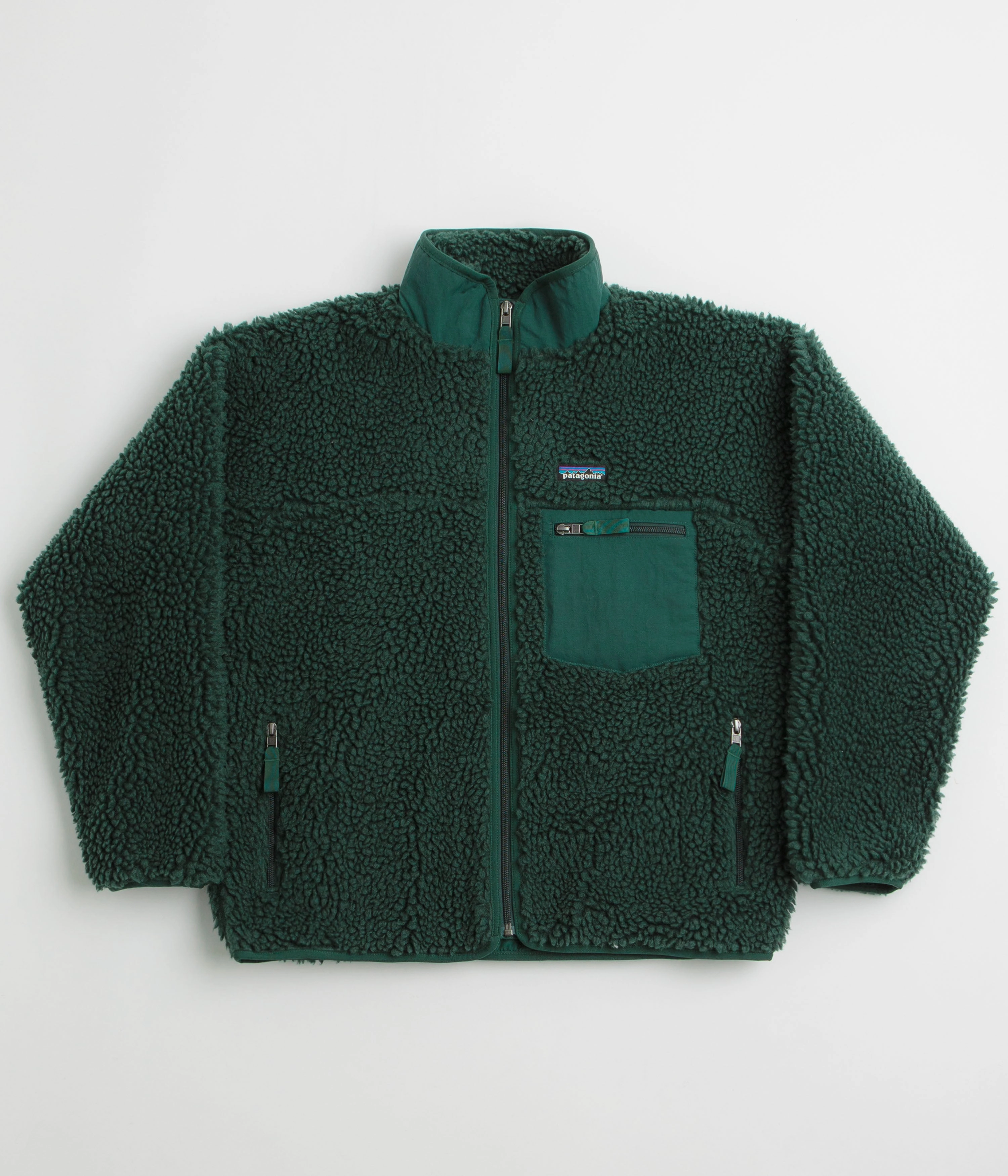 Patagonia Womens Classic Retro-X Jacket - Cascade Green All terrain Dry Hike