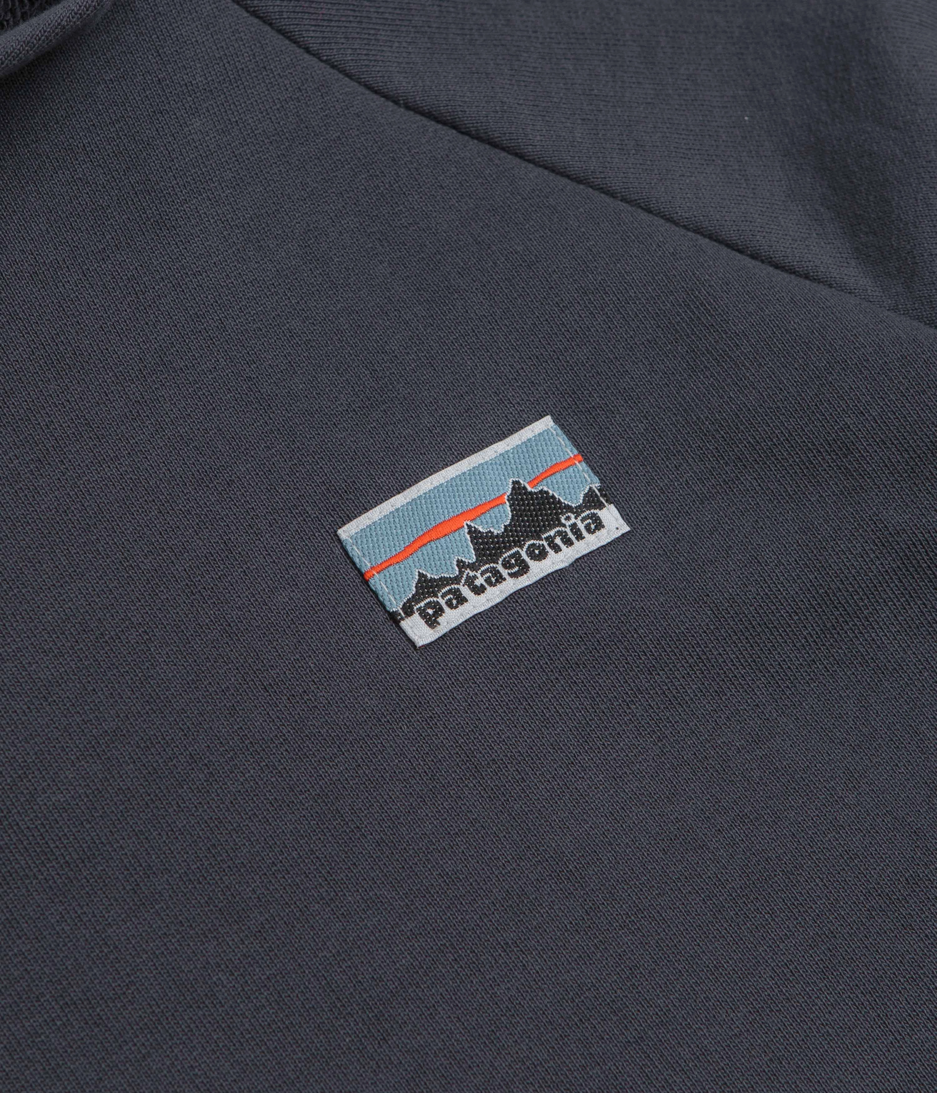 Reinforced Elbow Patches Patagonia Womens Regenerative Organic Essential Hoodie - Smolder Blue