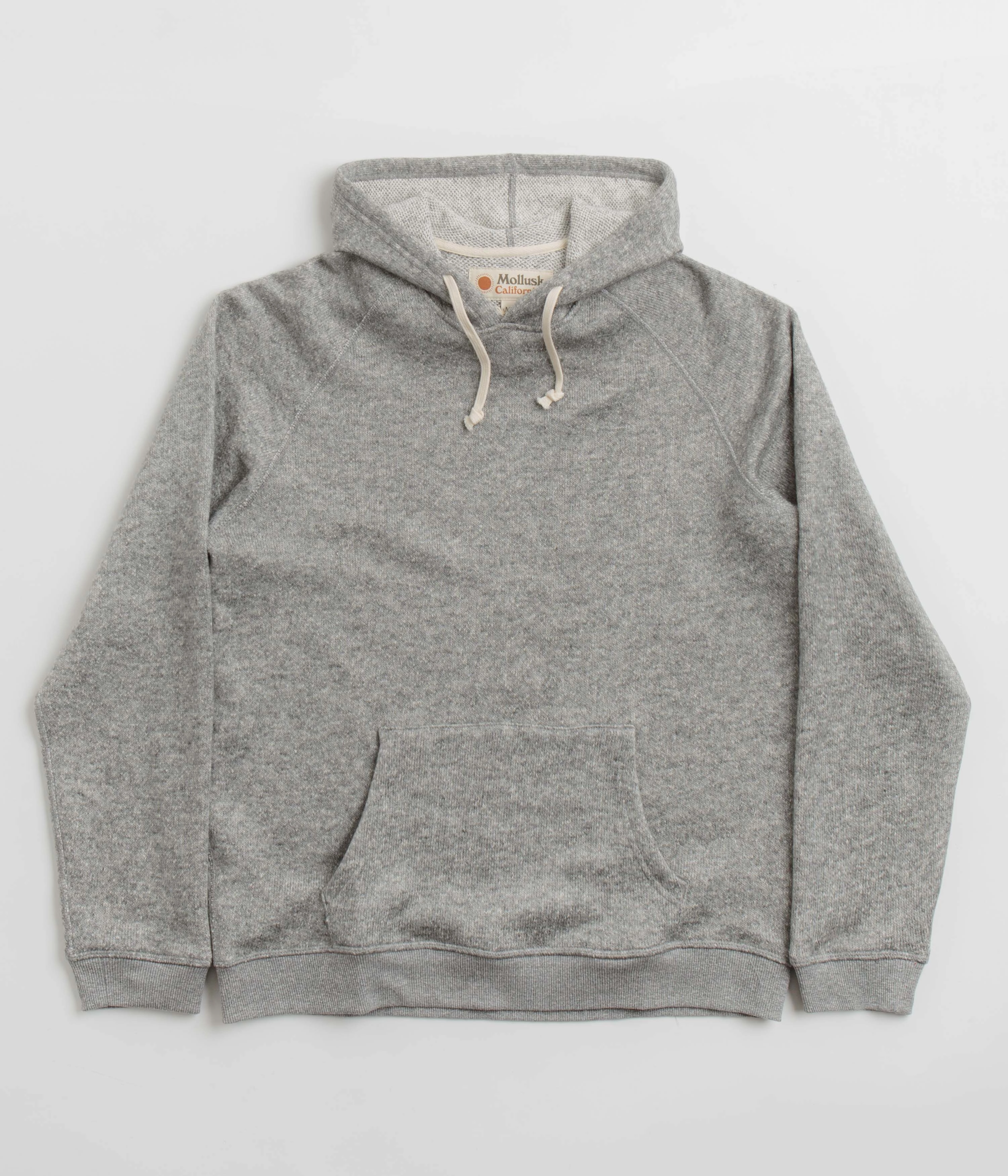 Snake like Mollusk Heathered Hoodie - Grey