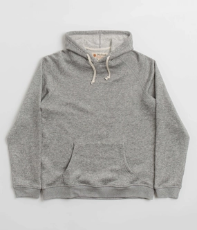 Snake like Mollusk Heathered Hoodie - Grey