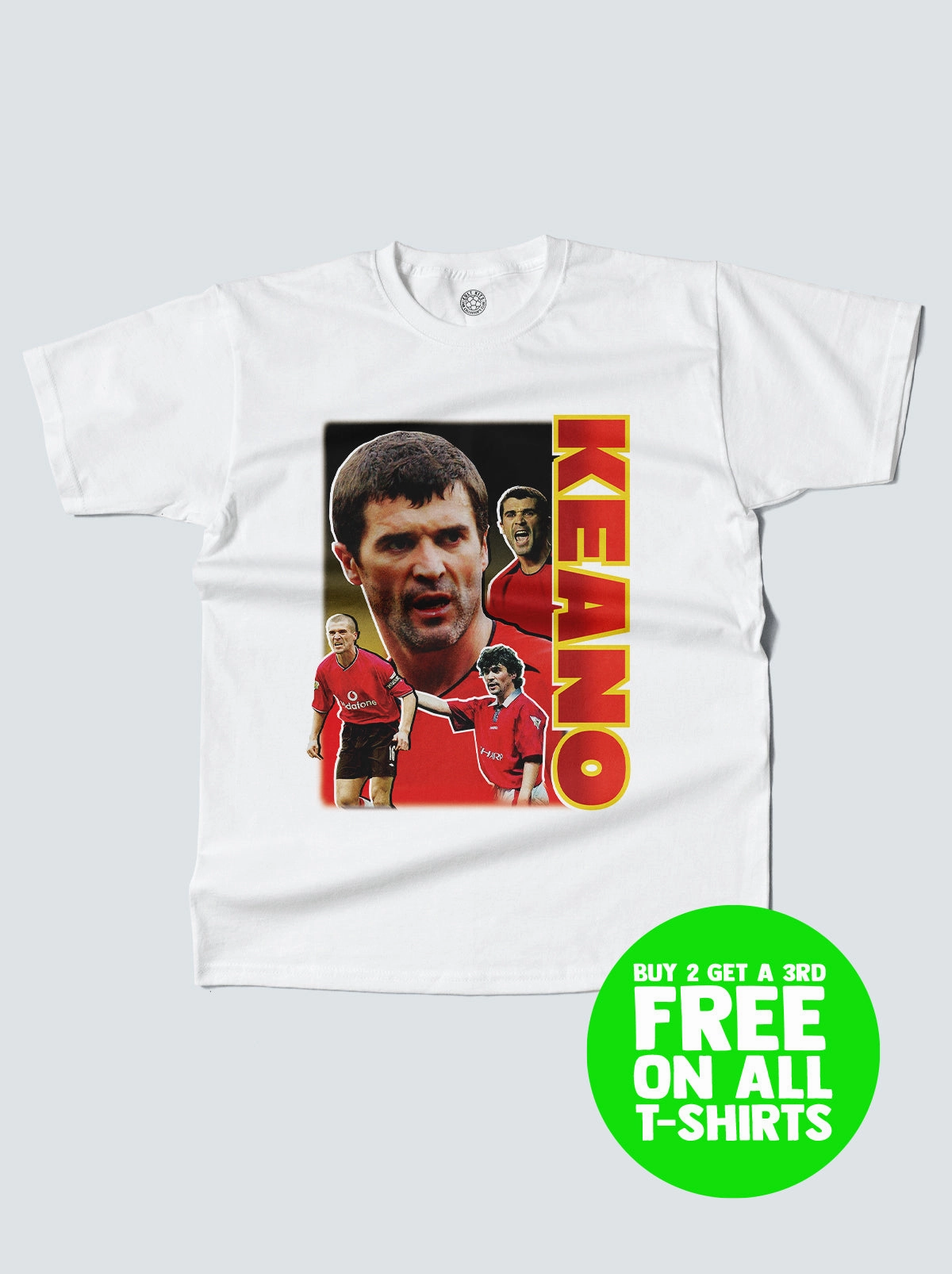 Perfectly Fit MANCHESTER UNITED KEANO BOOTLEG TEE