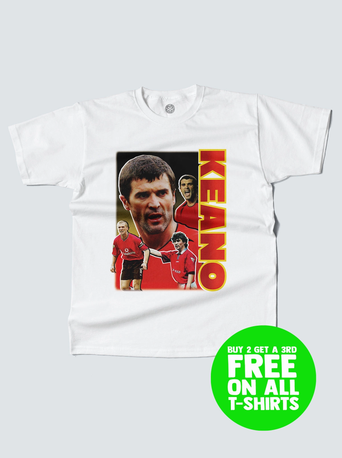 Cool Fit Effortless Comfort Wear MANCHESTER UNITED KEANO BOOTLEG TEE
