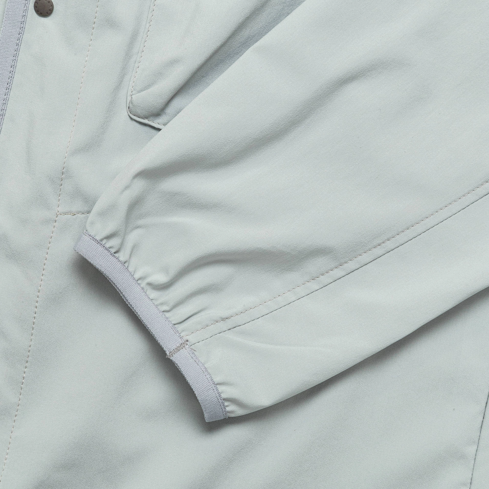 Pastel Shade BondedZipperGuards PLC Excursion Cardigan - Light Grey