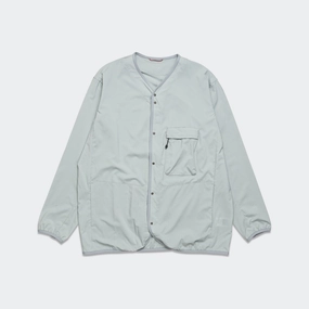 PLC Excursion Cardigan - Light Grey Elasticized Waist
