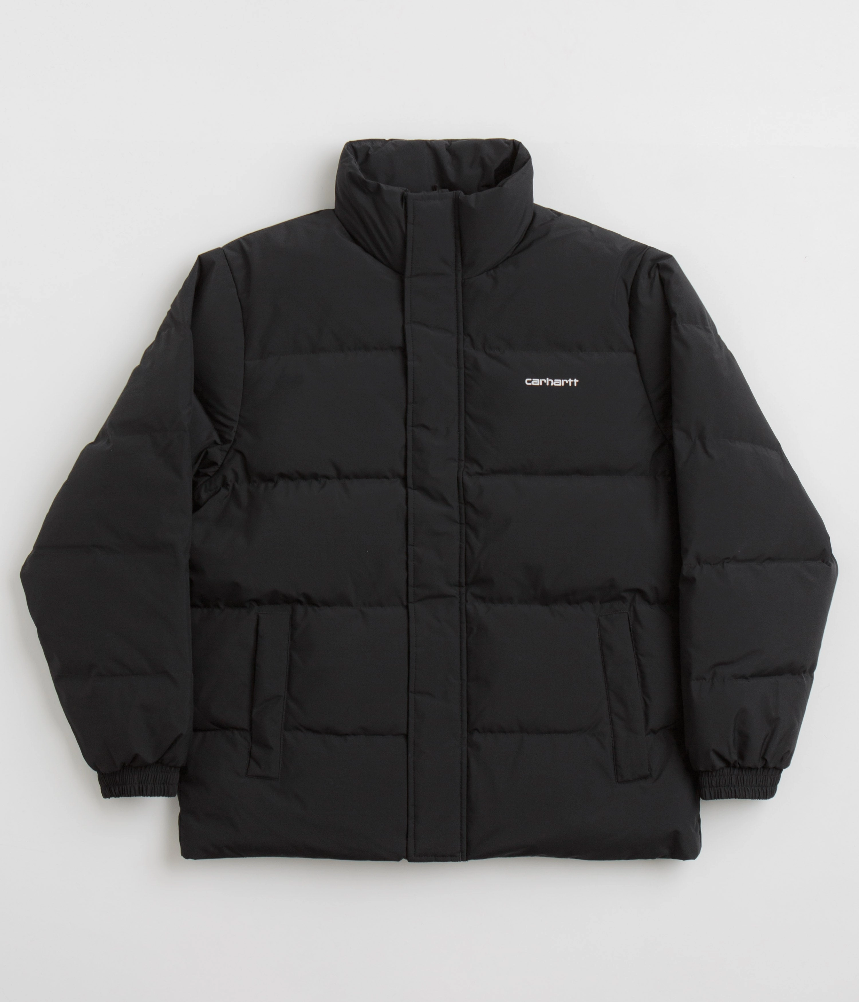 Carhartt Danville Jacket - Black / White High Collar Support