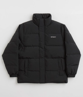 Carhartt Danville Jacket - Black / White High Collar Support