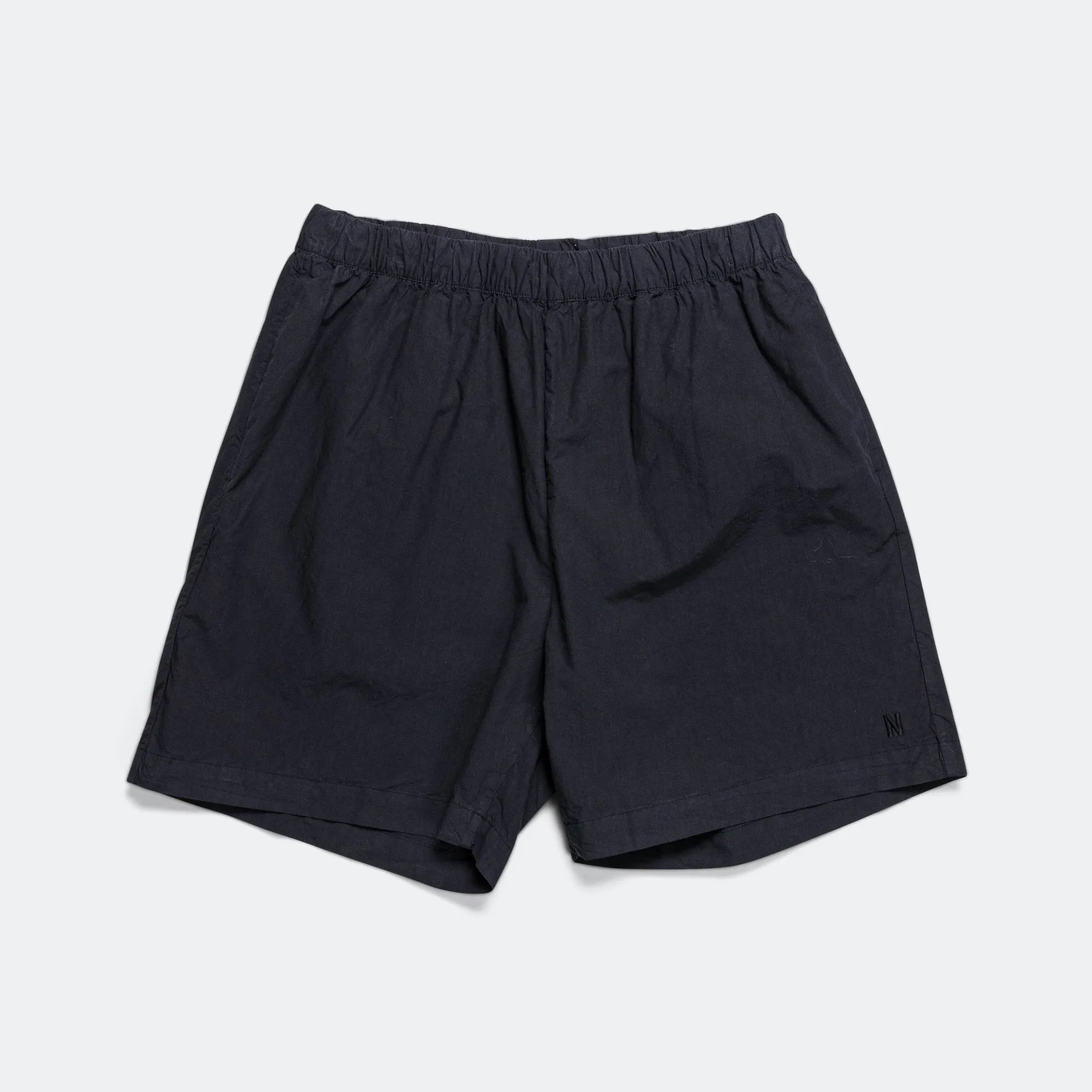 Per Cotton Tencel Shorts - Dark Navy Hygienic Antimicrobial Layer Snag Free Fabric Technology