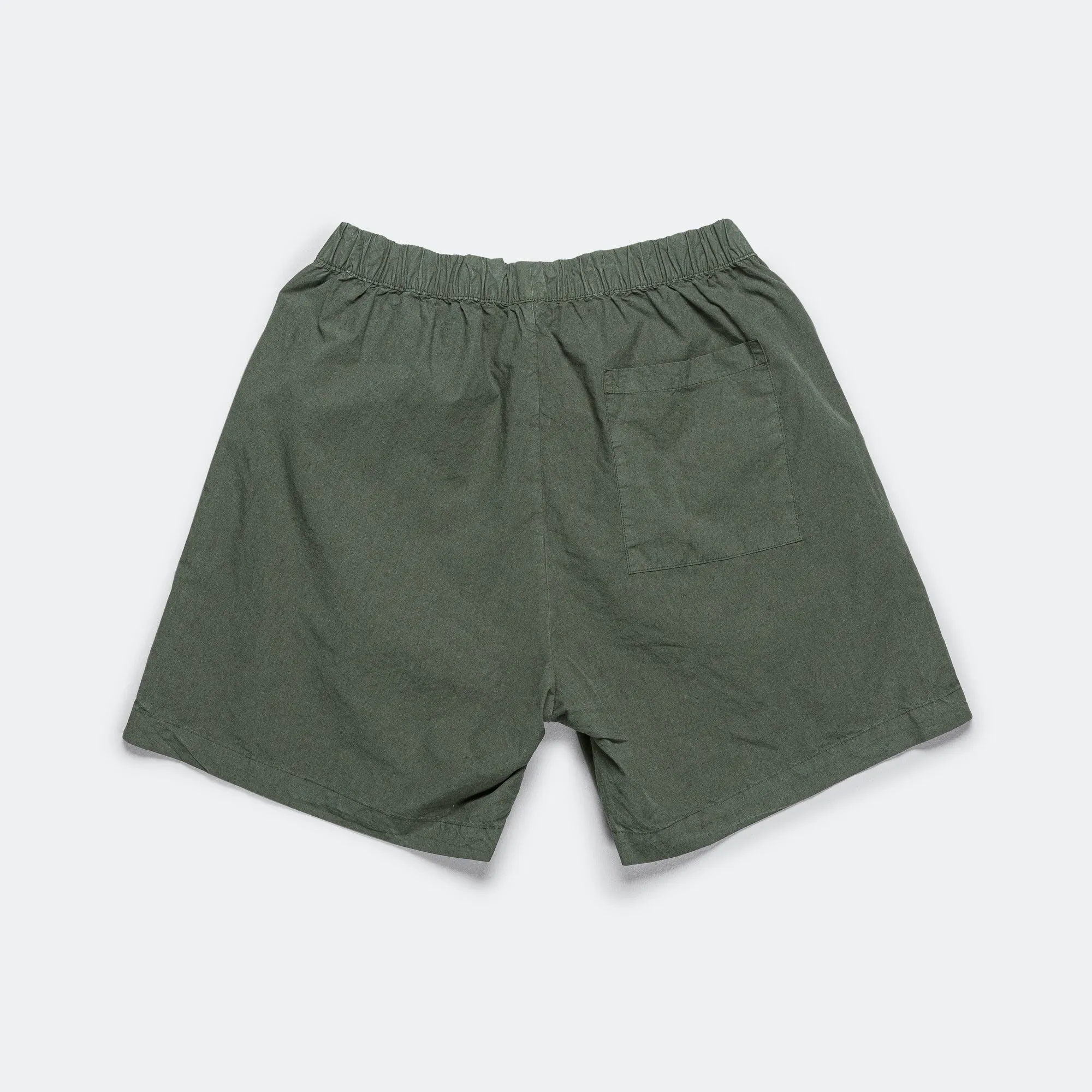 Anti Snag Fabric Per Cotton Tencel Shorts - Spruce Green