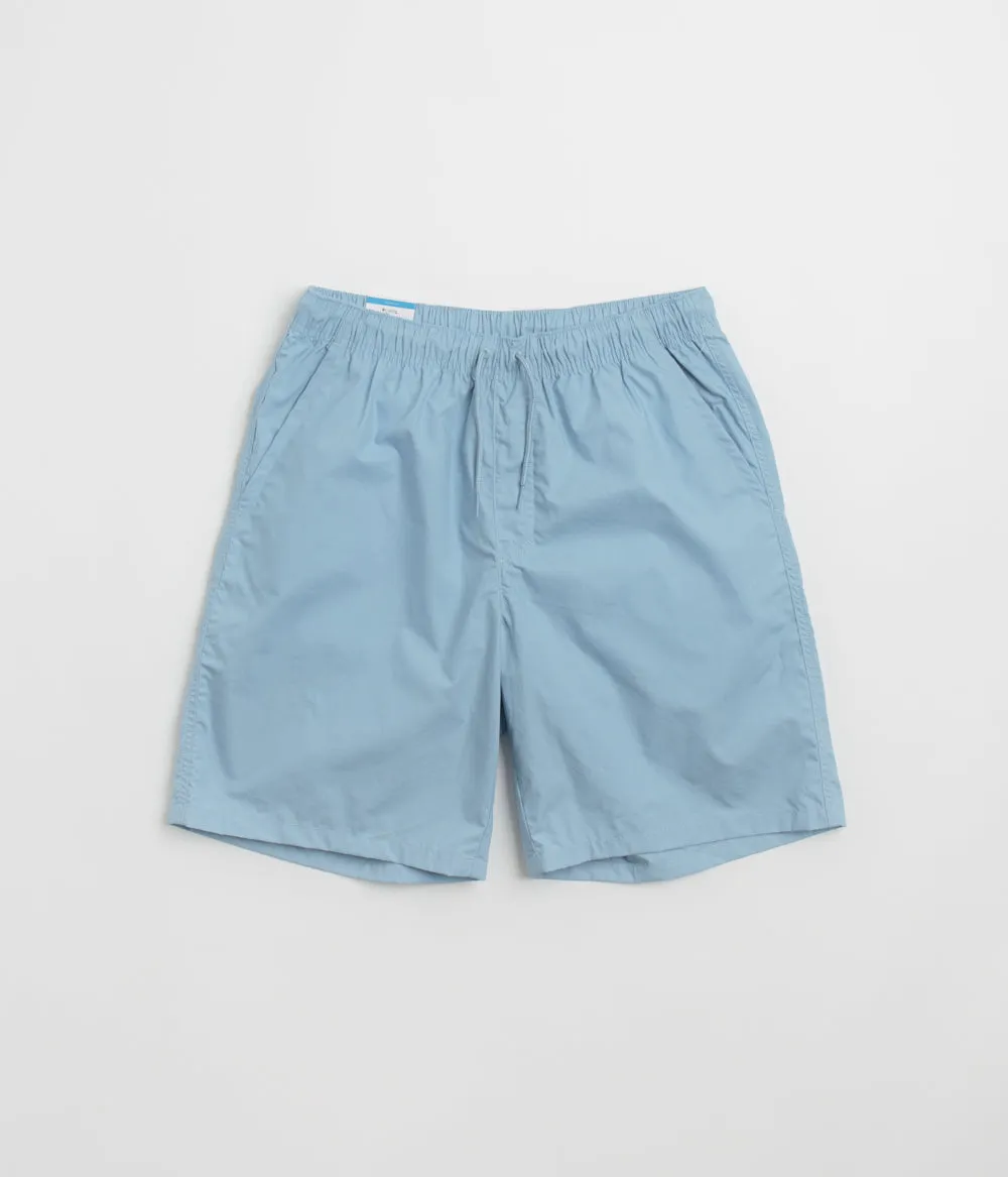 Columbia Washed Out Easy Shorts - Ripple Blue Static Resistant Fibers Hot Weather