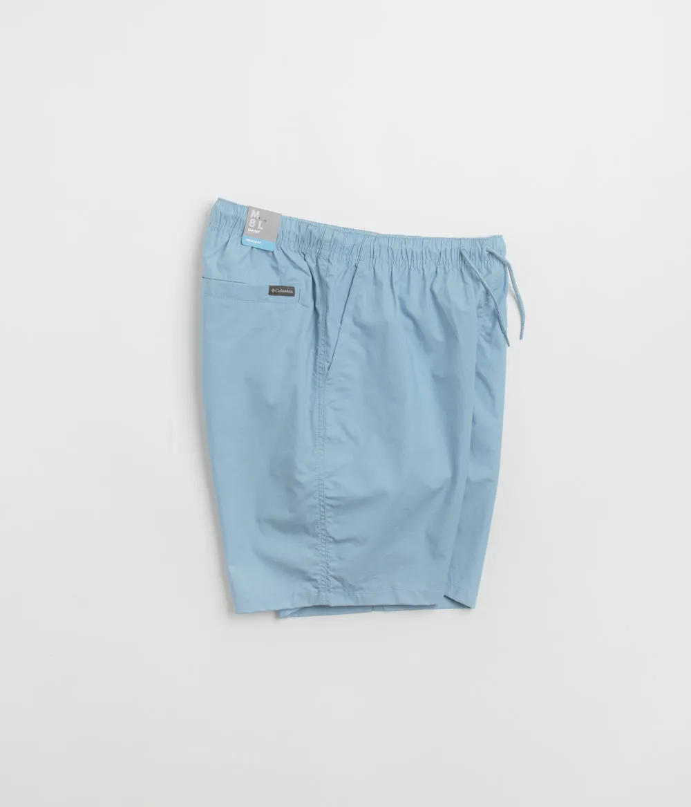 Columbia Washed Out Easy Shorts - Ripple Blue low waisted Easy Fit