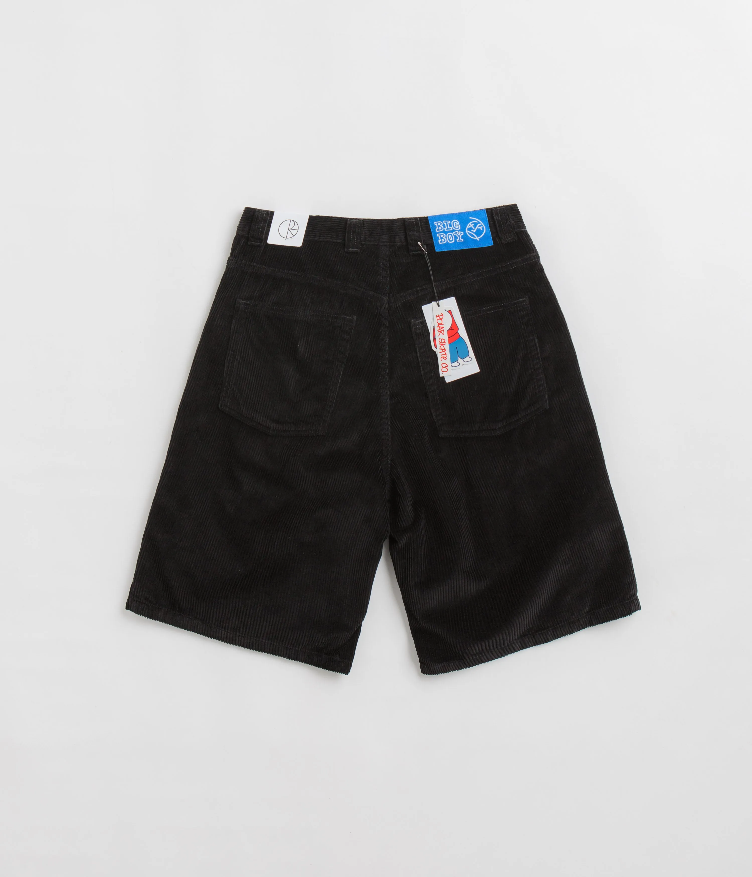 Polar Big Boy Cord Shorts - Black Practical Wear