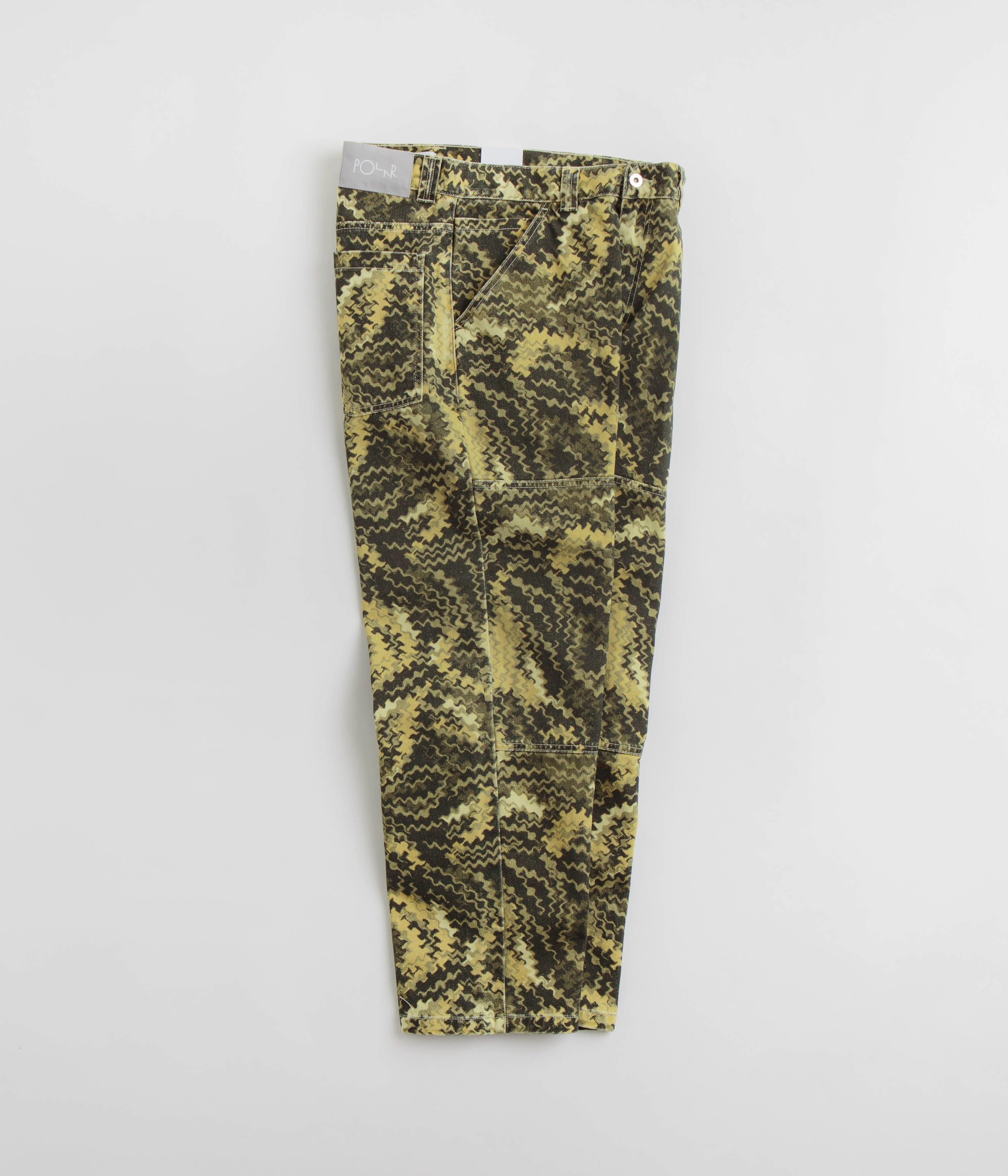 Polar 93 Camo Work Pants - Green quick dry Moisture Lock Technology
