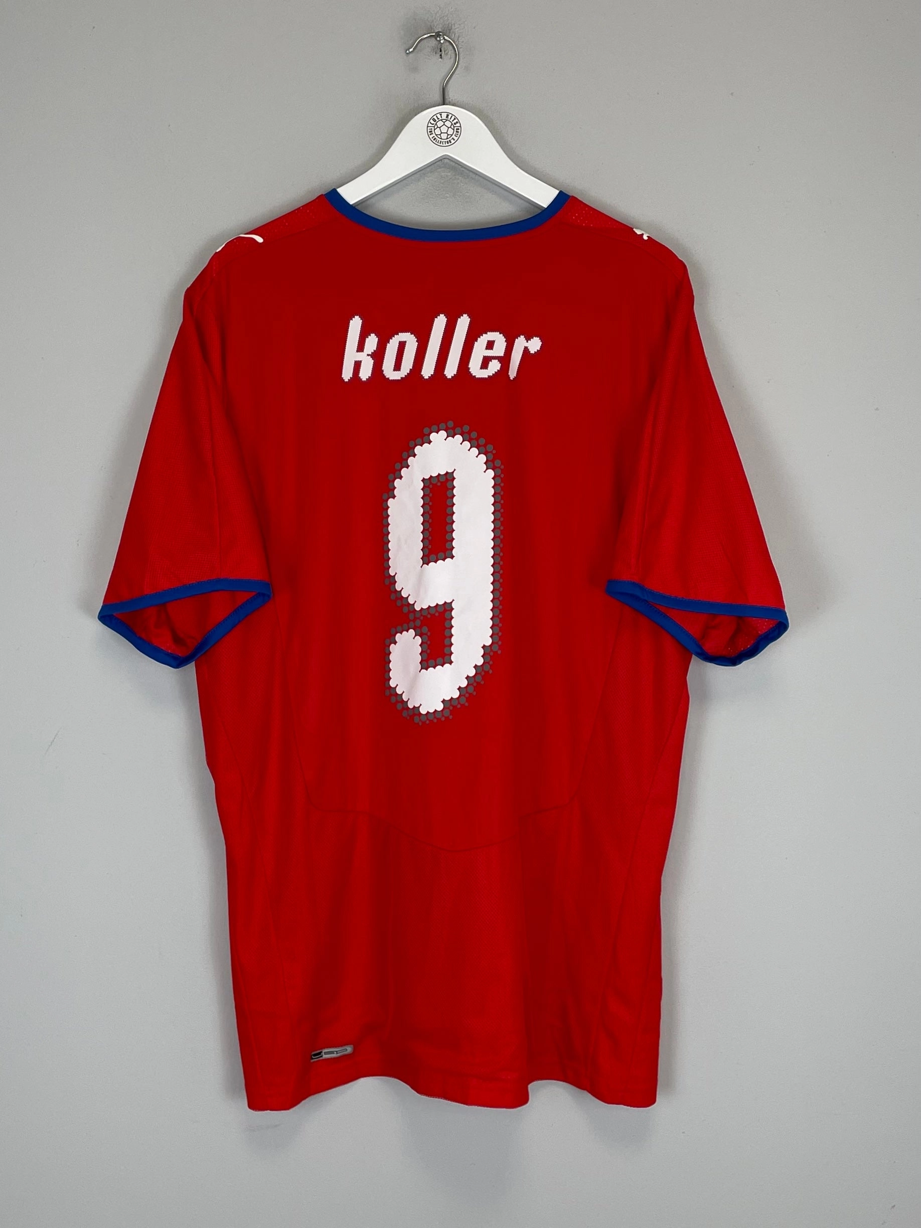 Non Chafe Stitching Seamless Wear 2008/09 CZECH REPUBLIC KOLLER #9 HOME SHIRT (XXL) PUMA