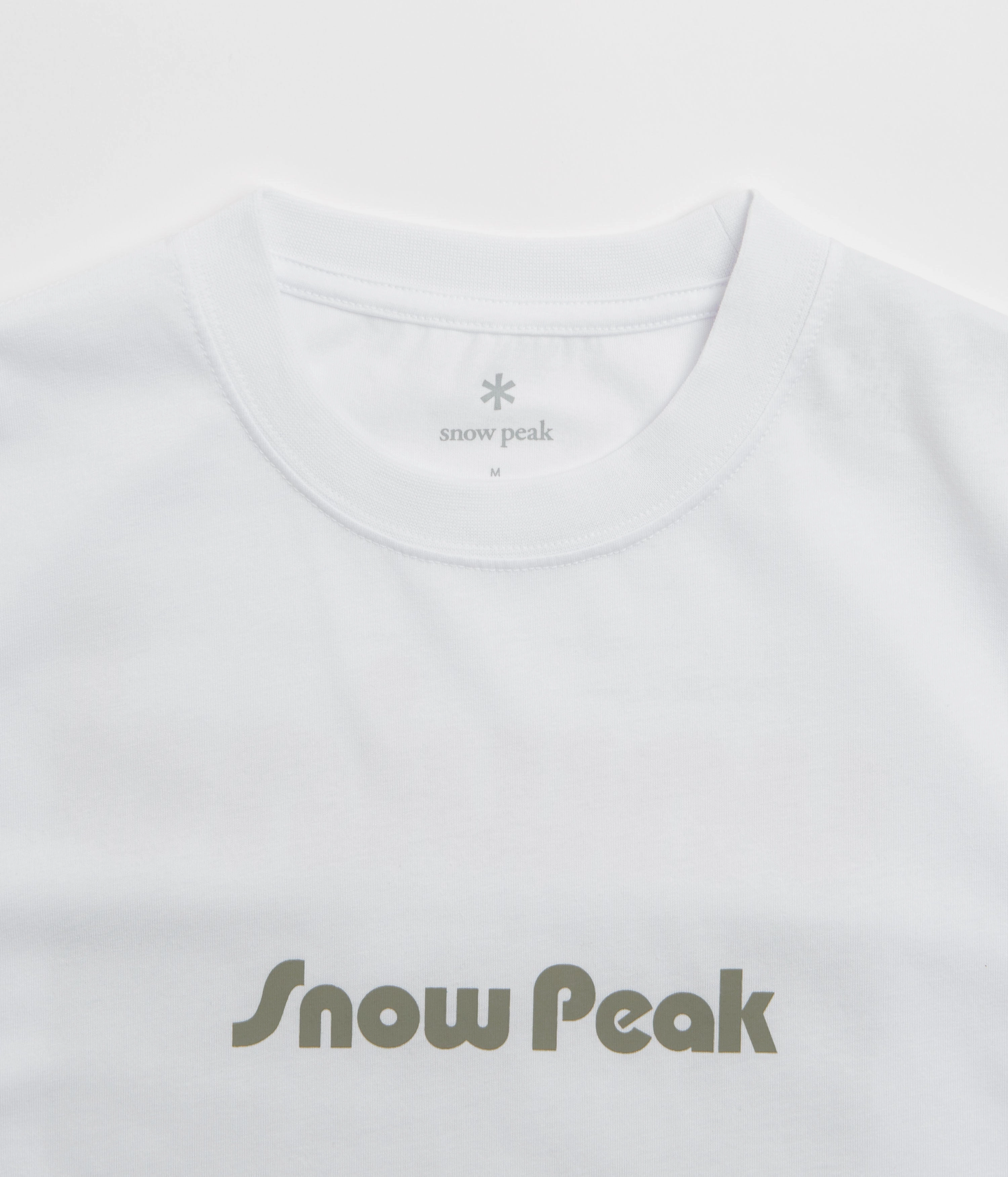 long sleeved Snow Peak Unwind T-Shirt - White