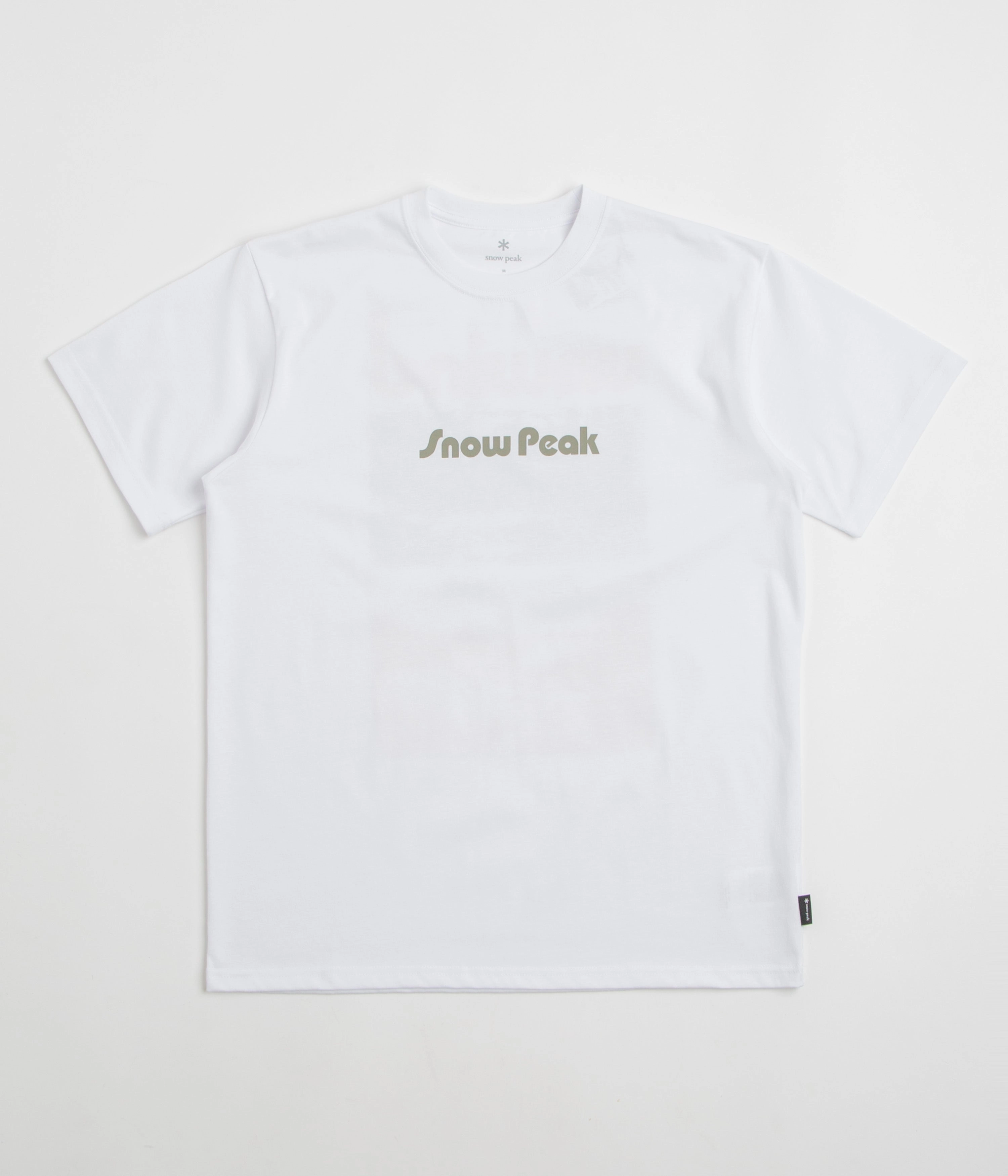 Snow Peak Unwind T-Shirt - White Vintage authenticity