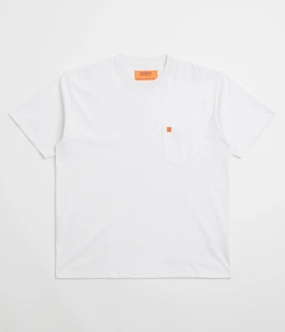 Universal Overall Pocket T-Shirt - White Modern Trend Look Modern Style